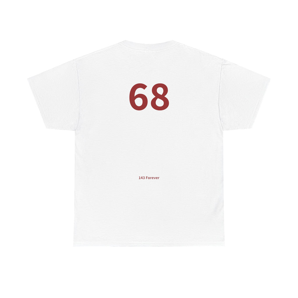 68TH  Happy Anniversary: Team Shirt Short - Husband / Men's