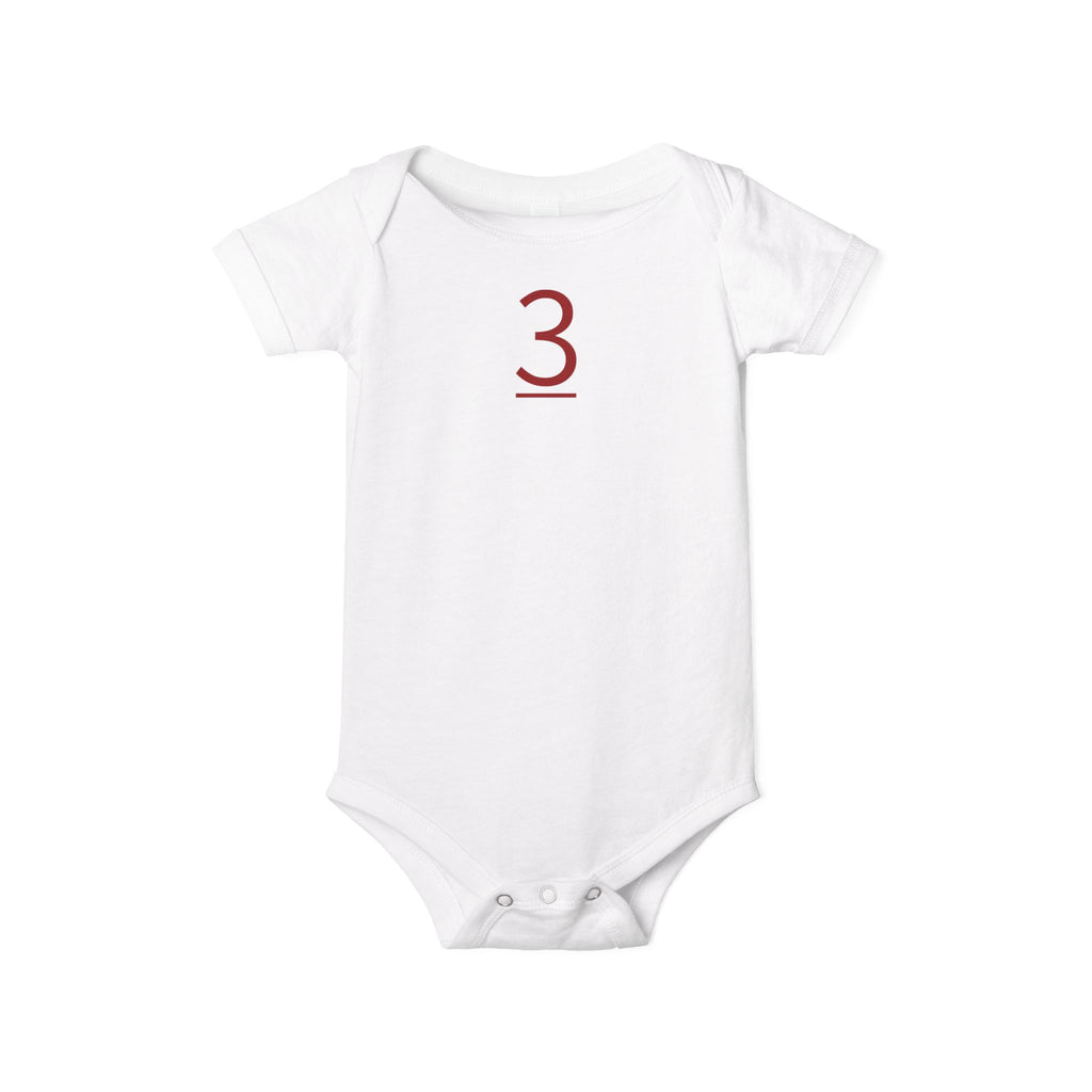 3rd  Lil' Teammates: Team Onesie Infant - Daughter / Girl's
