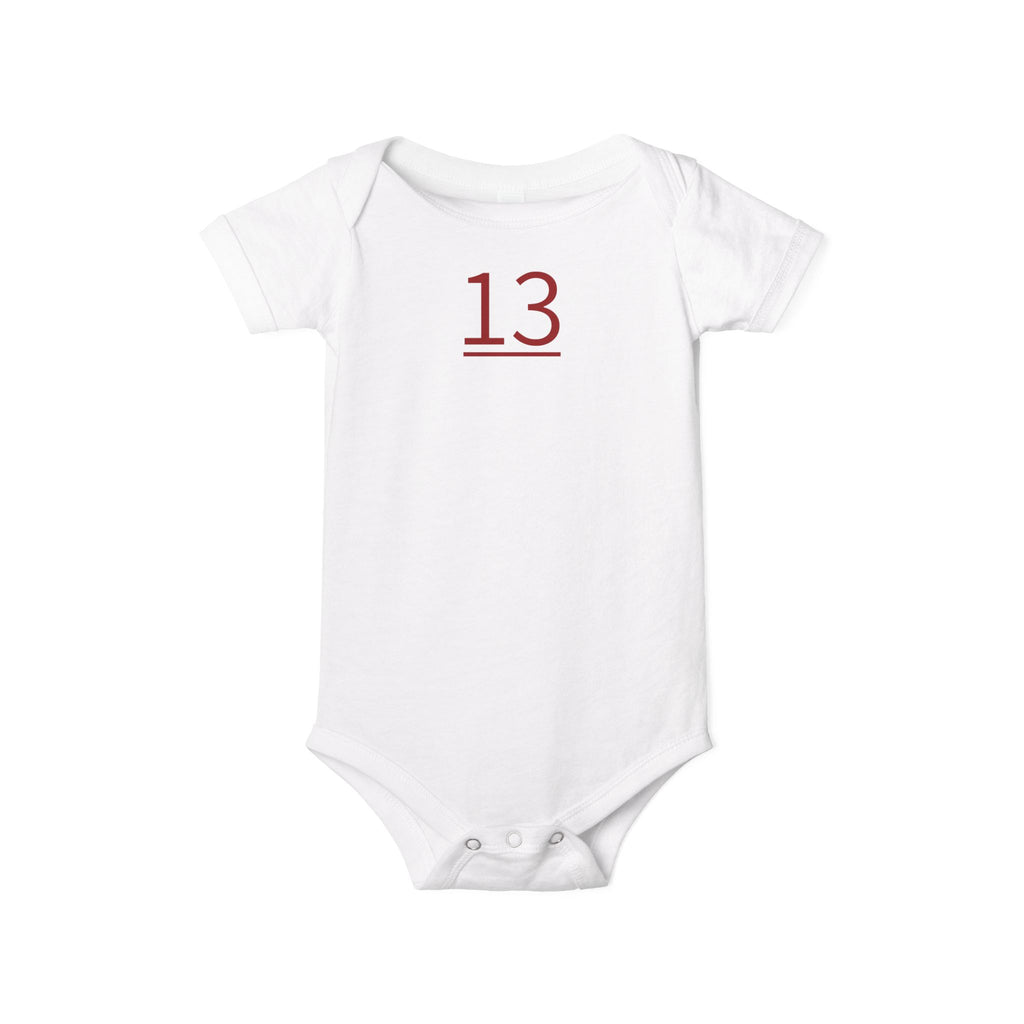 13th  Lil' Teammates: Team Onesie Infant - Daughter / Girl's