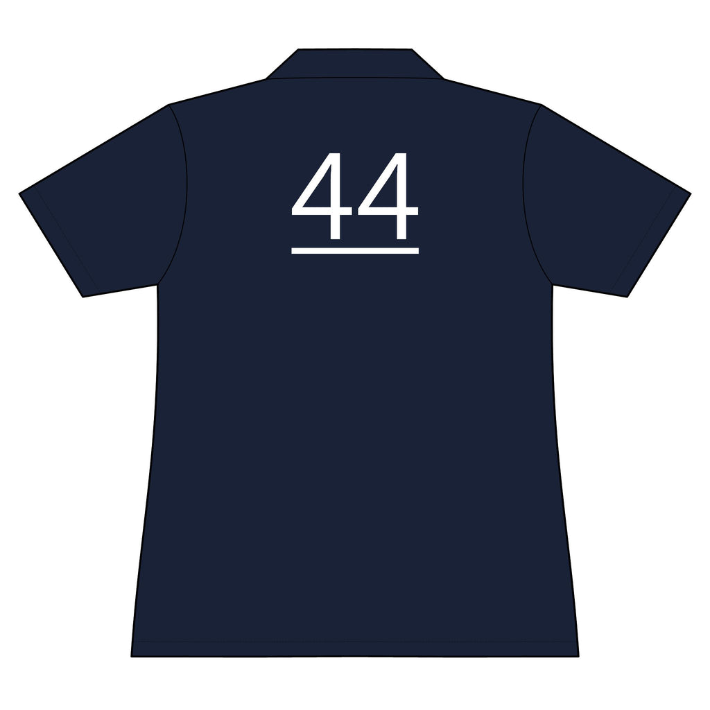 44th  Teammate: Team polo Shirt - Blue Ribbon - Daughter / Women's