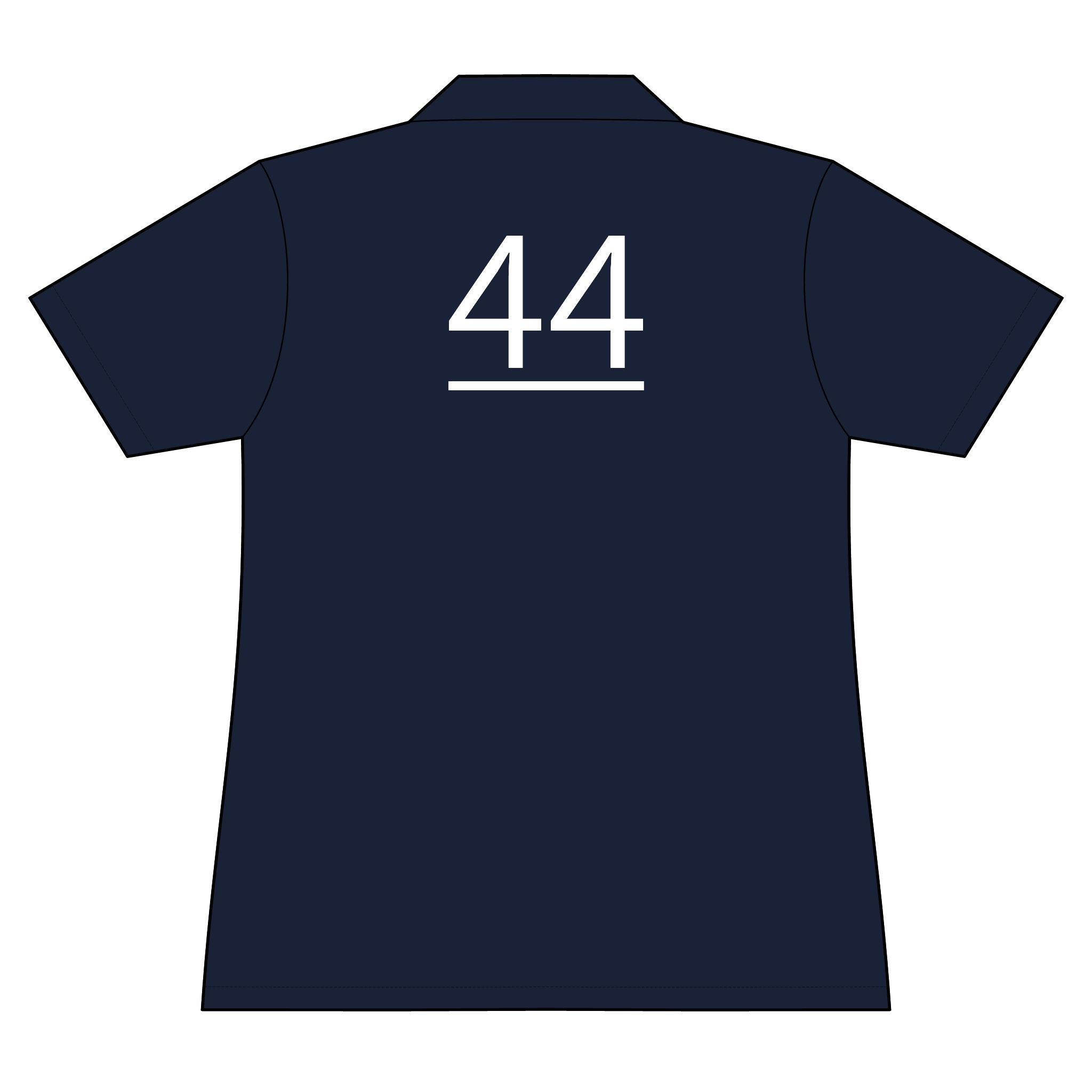 44th  Teammate: Team polo Shirt - Blue Ribbon - Daughter / Women's
