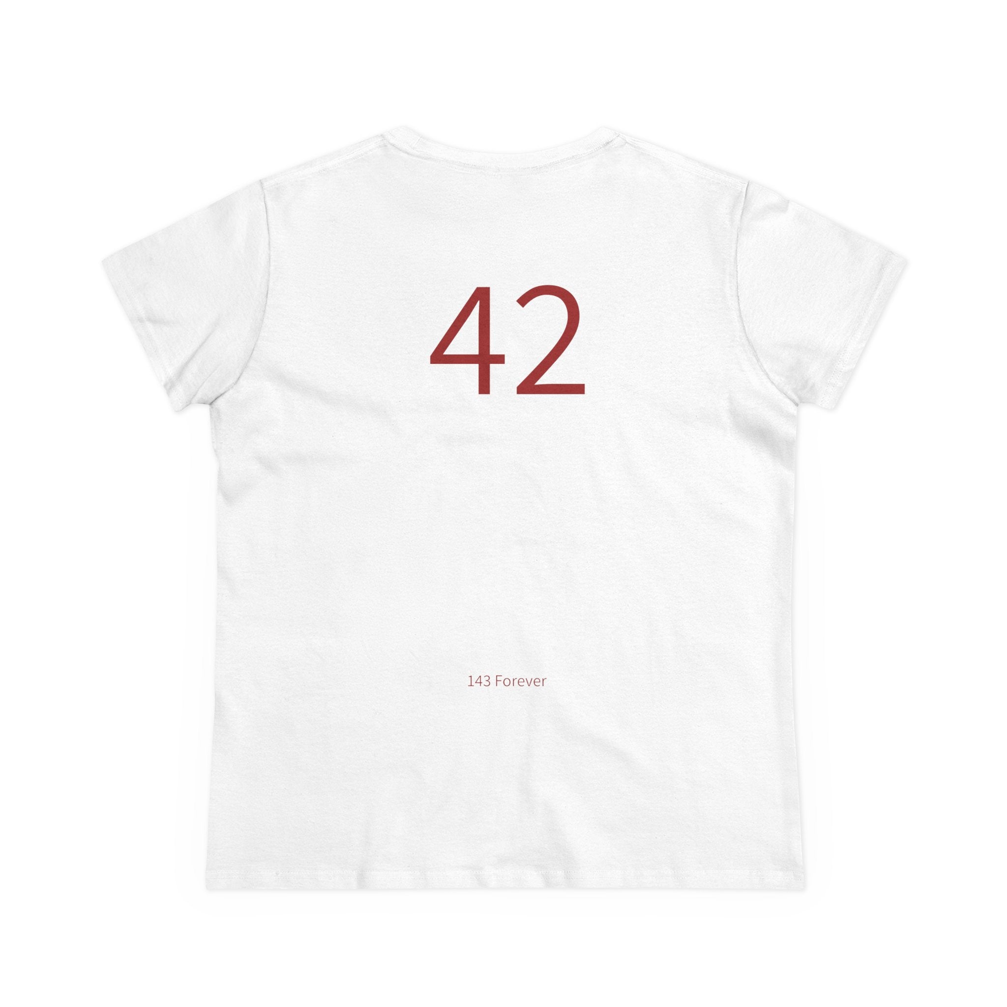 42nd Happy Anniversary: Team Shirt Short - Wife / Women's