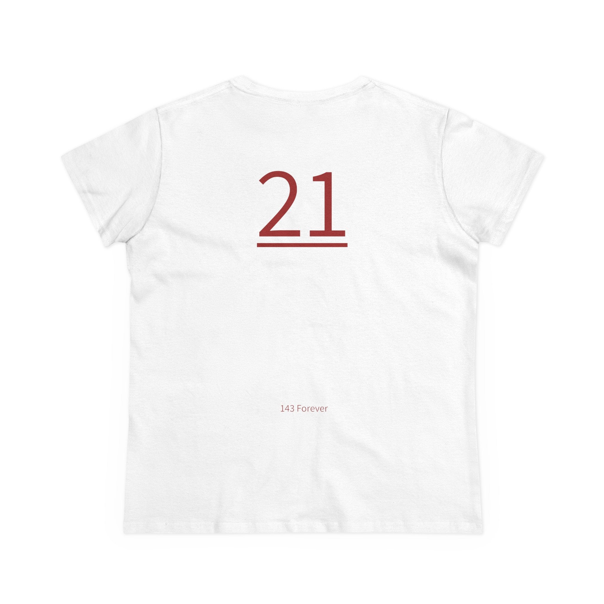 21st Teammates: Team Shirt Short - Daughter / Women's