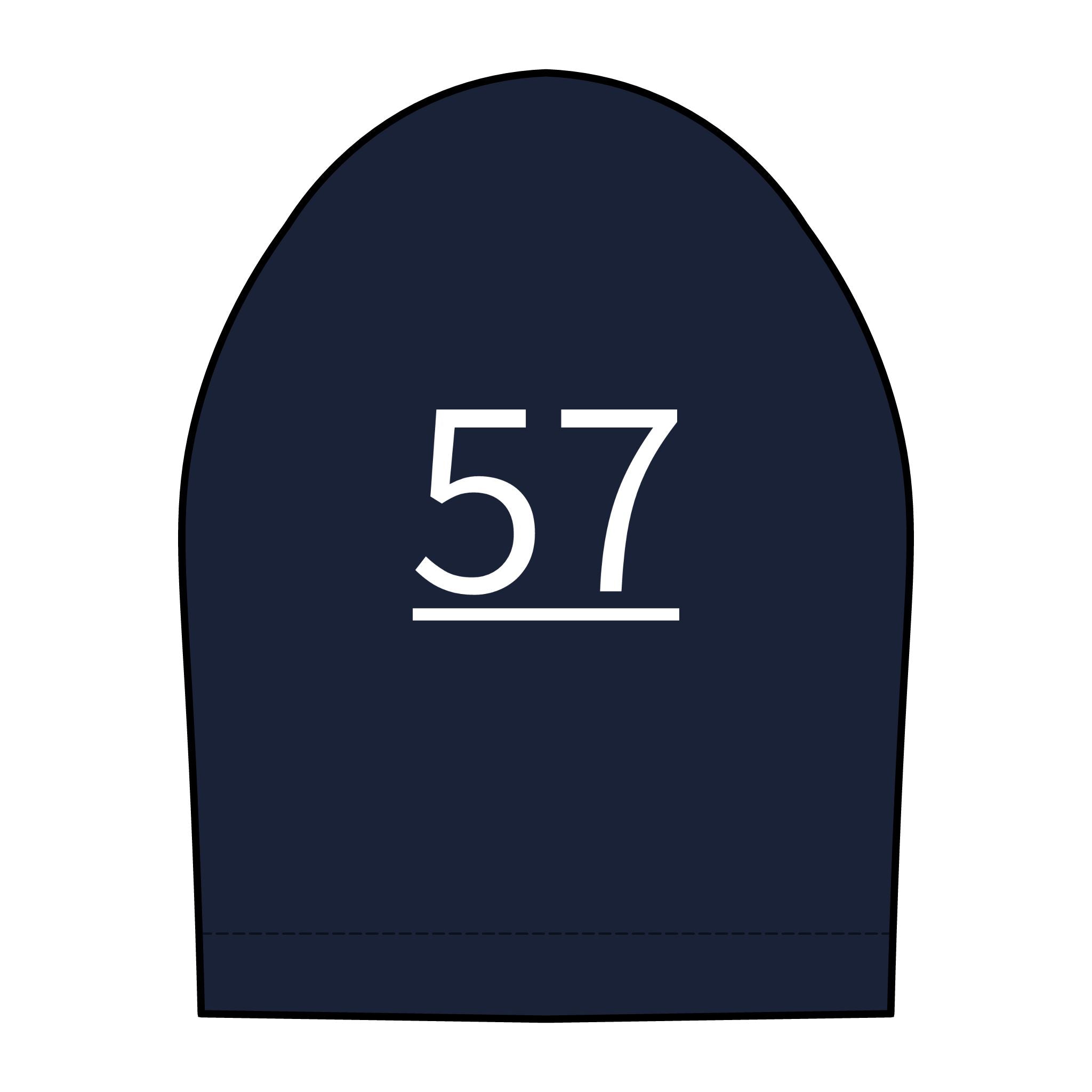 57th  Teammate: Team polo Shirt - Blue Ribbon - Daughter / Women's