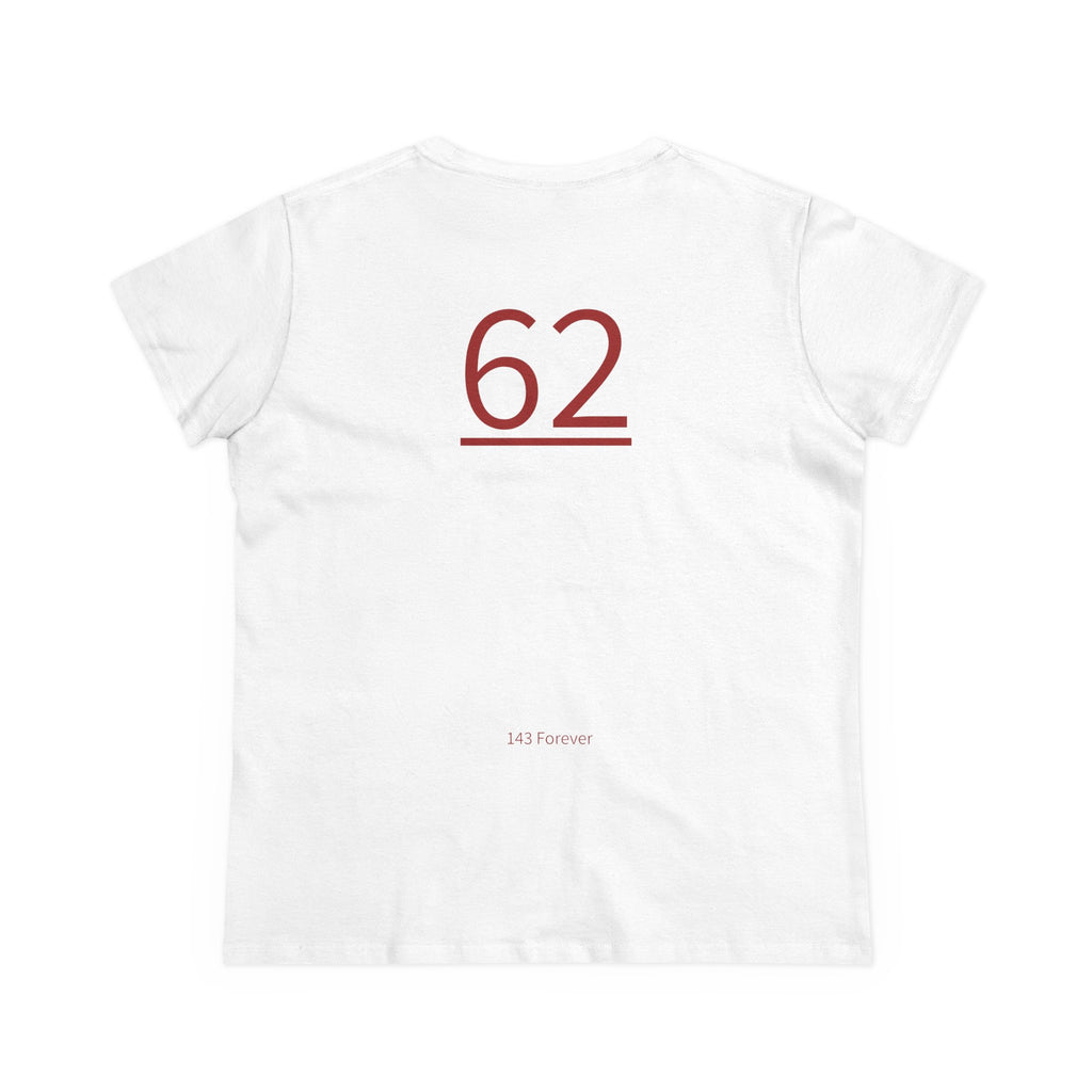 62nd  Teammates: Team Shirt Short - Daughter / Women's