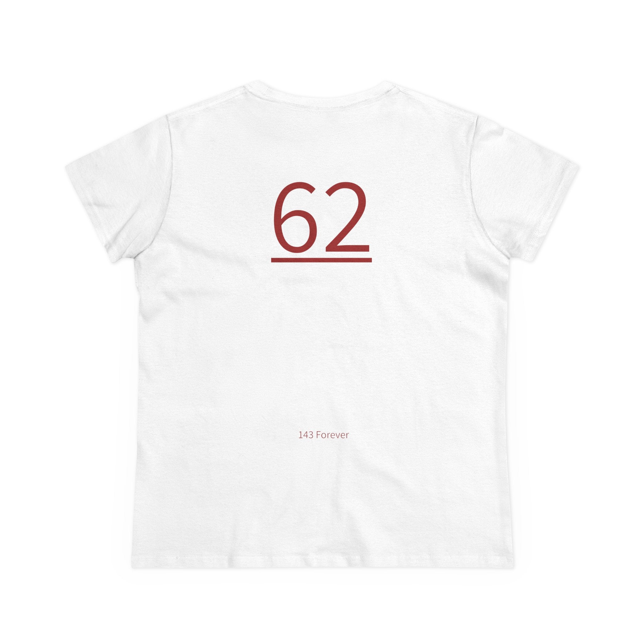 62nd  Teammates: Team Shirt Short - Daughter / Women's