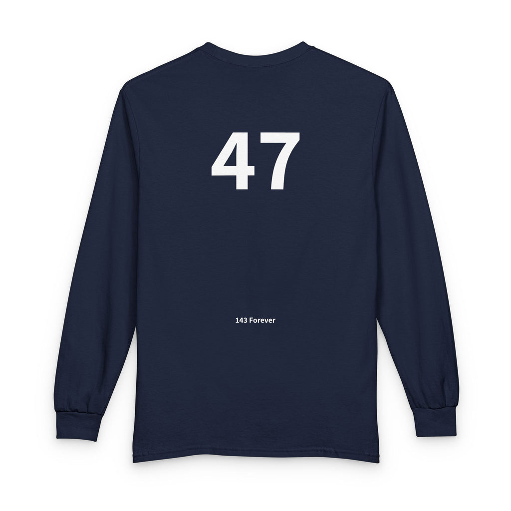 47TH  Happy Anniversary:  Team Shirt Long - Husband / Men's