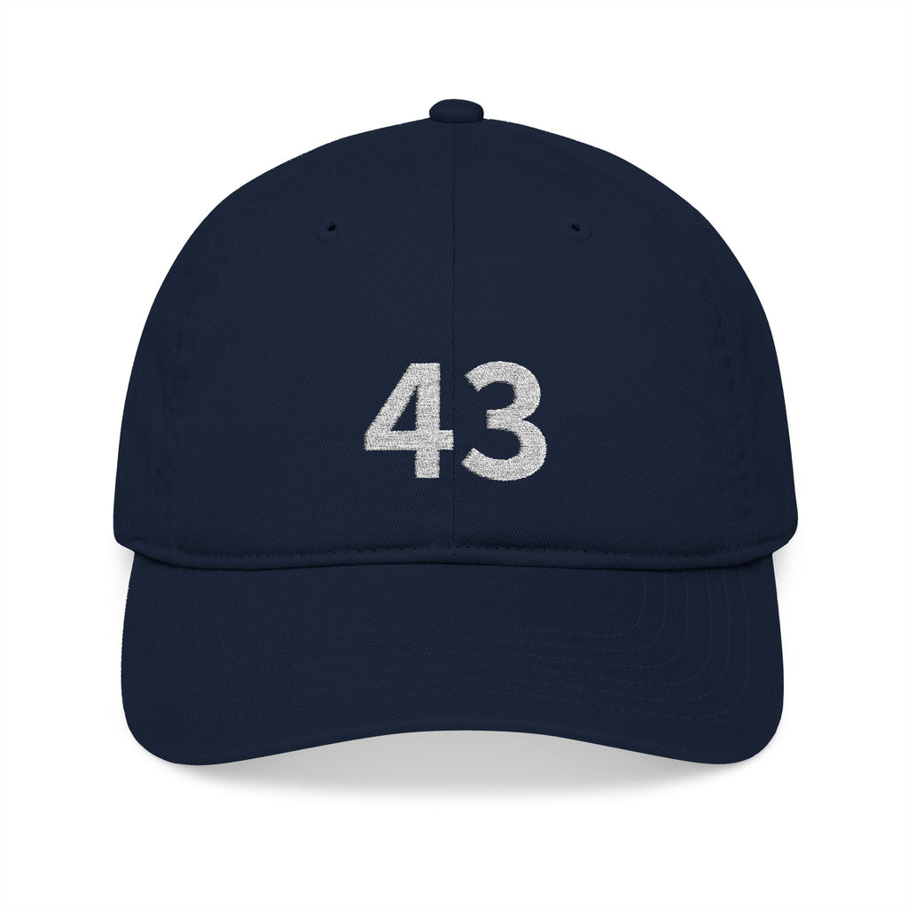 43RD  Happy Anniversary: Team Hat - Blue Ribbon - Husband / Men's