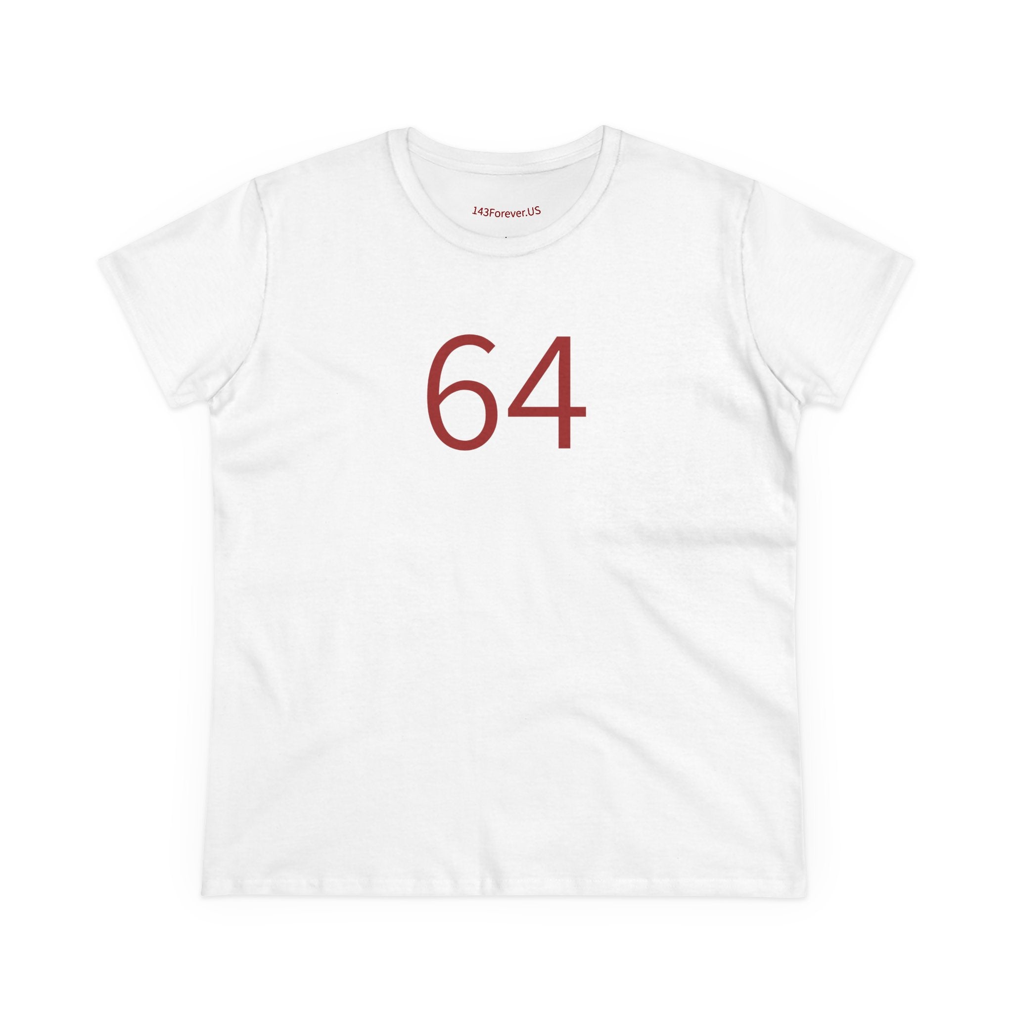 64th  Happy Anniversary: Team Shirt Short - Wife / Women's