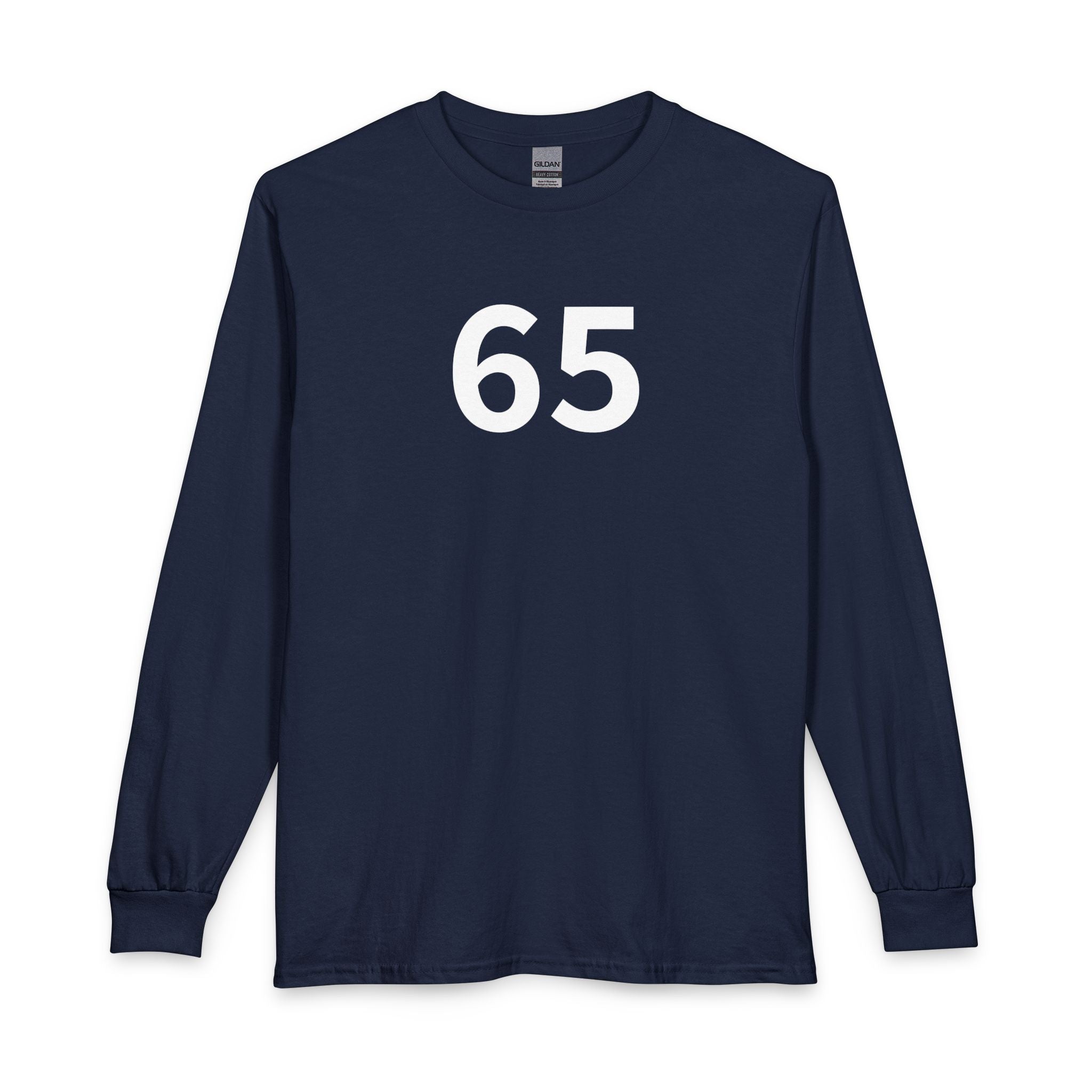 65TH  Happy Anniversary:  Team Shirt Long - Husband / Men's