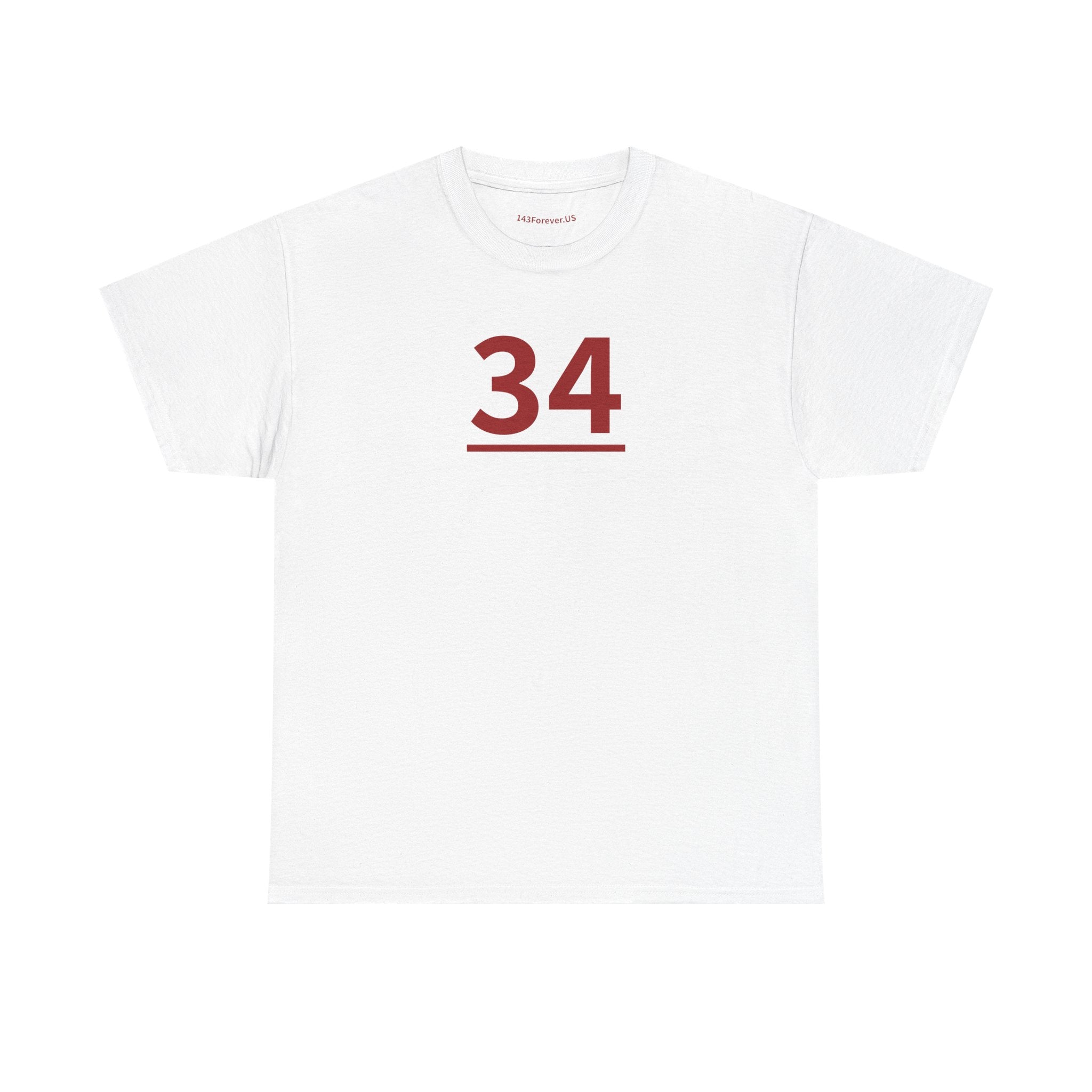 34TH Teammates: Team Shirt Short - Son / Men's