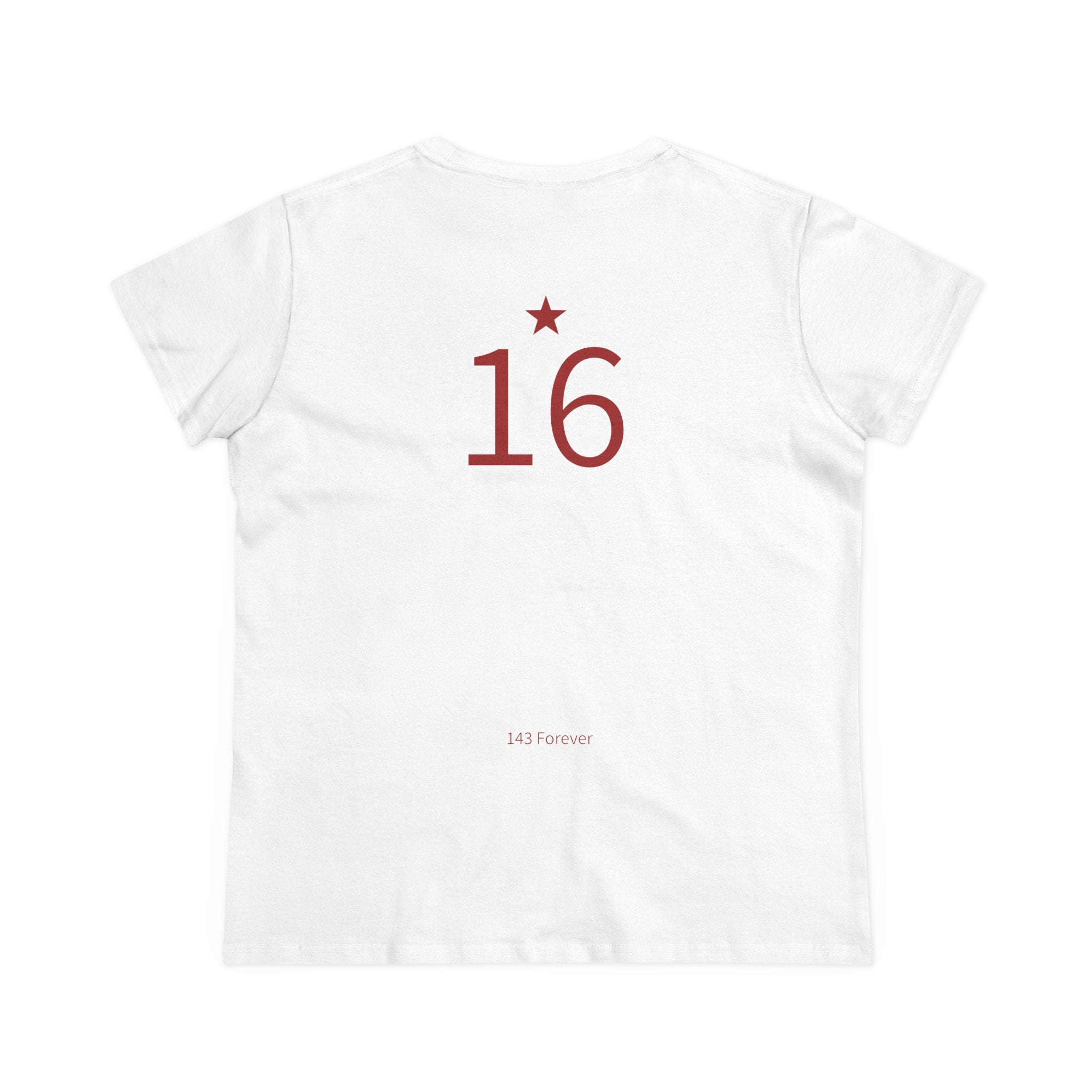 16*  I Miss You: Team Shirt Short - Widow / Women's