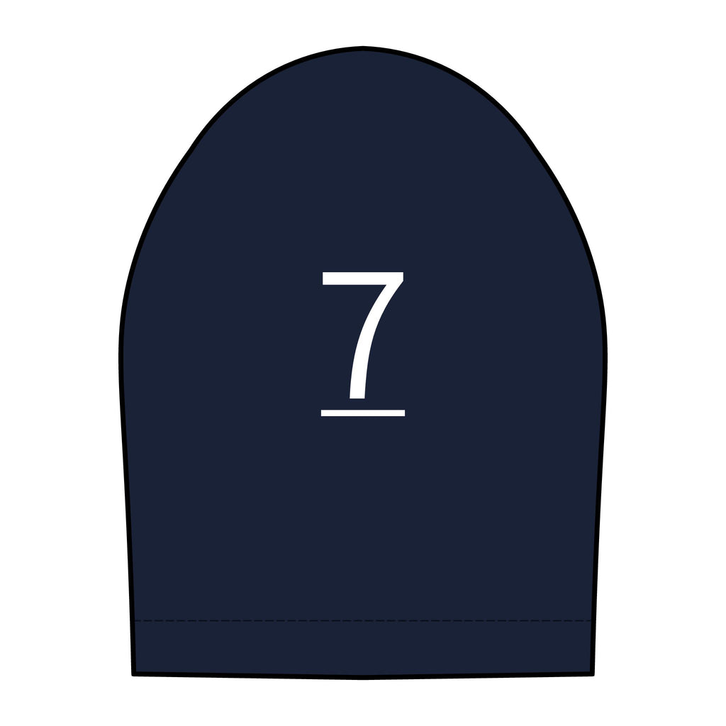 7th  Teammate: Team polo Shirt - Blue Ribbon - Daughter / Women's