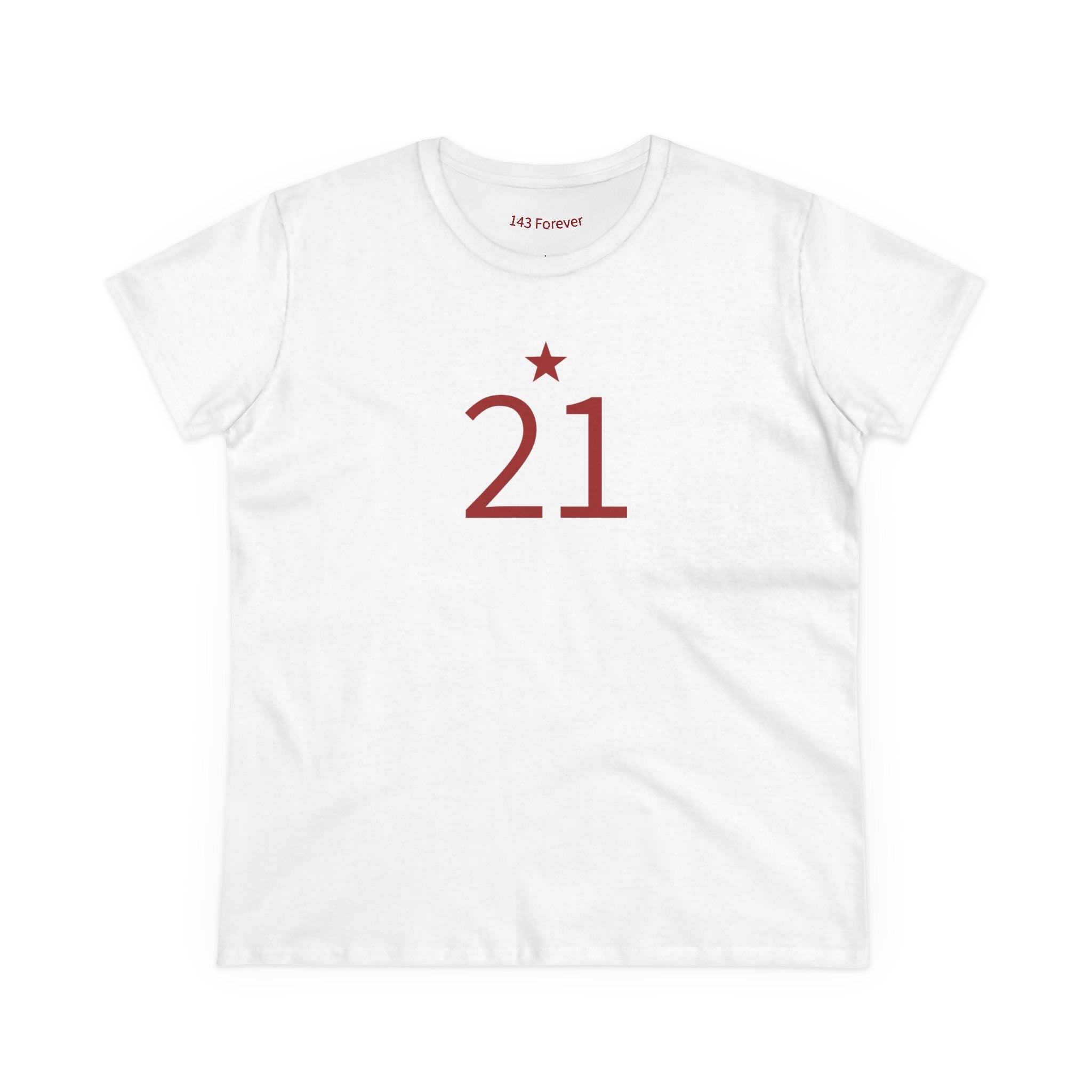 21*  I Miss You: Team Shirt Short - Widow / Women's