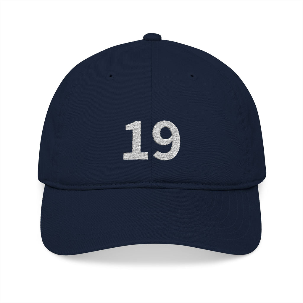 19TH  Happy Anniversary: Team Hat - Blue Ribbon - Husband / Men's