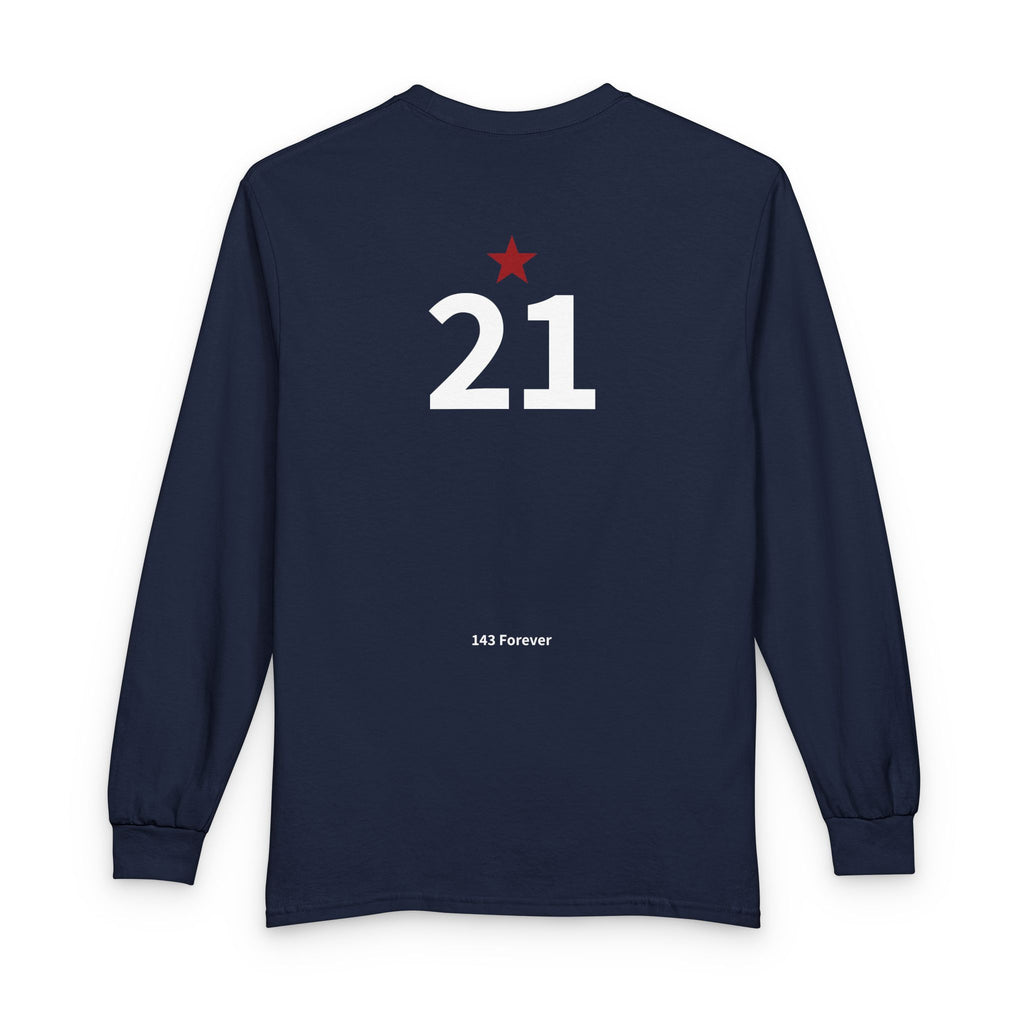 21*   I Miss You:  Team Shirt Long - Widower / Men's