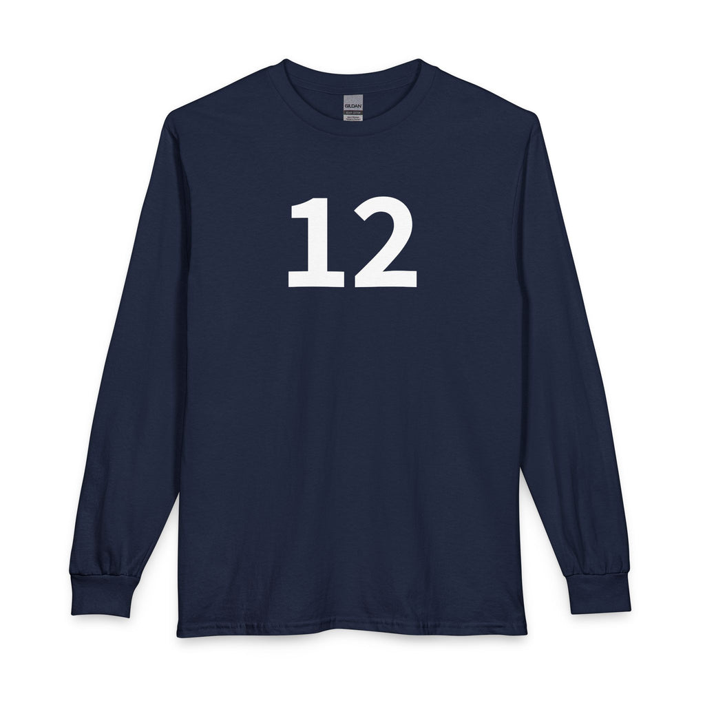 12TH  Happy Anniversary:  Team Shirt Long - Husband / Men's