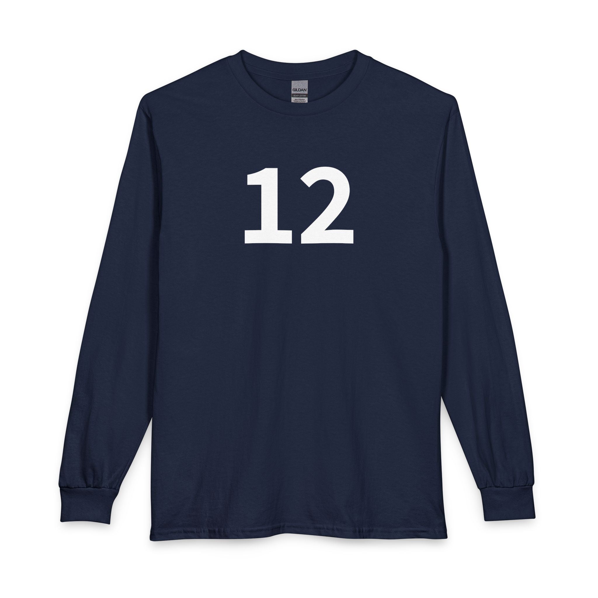 12TH  Happy Anniversary:  Team Shirt Long - Husband / Men's