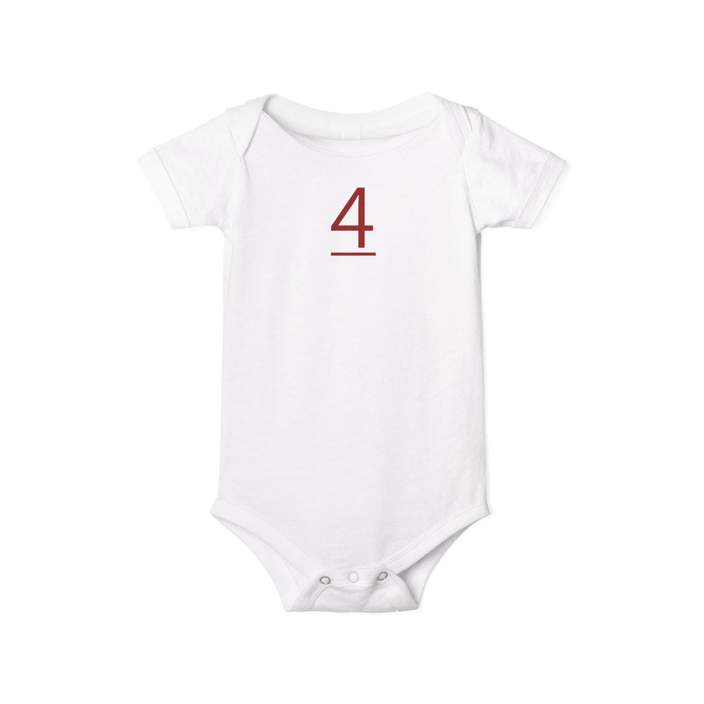 4th  Lil' Teammates: Team Onesie Infant - Daughter  / Girl's