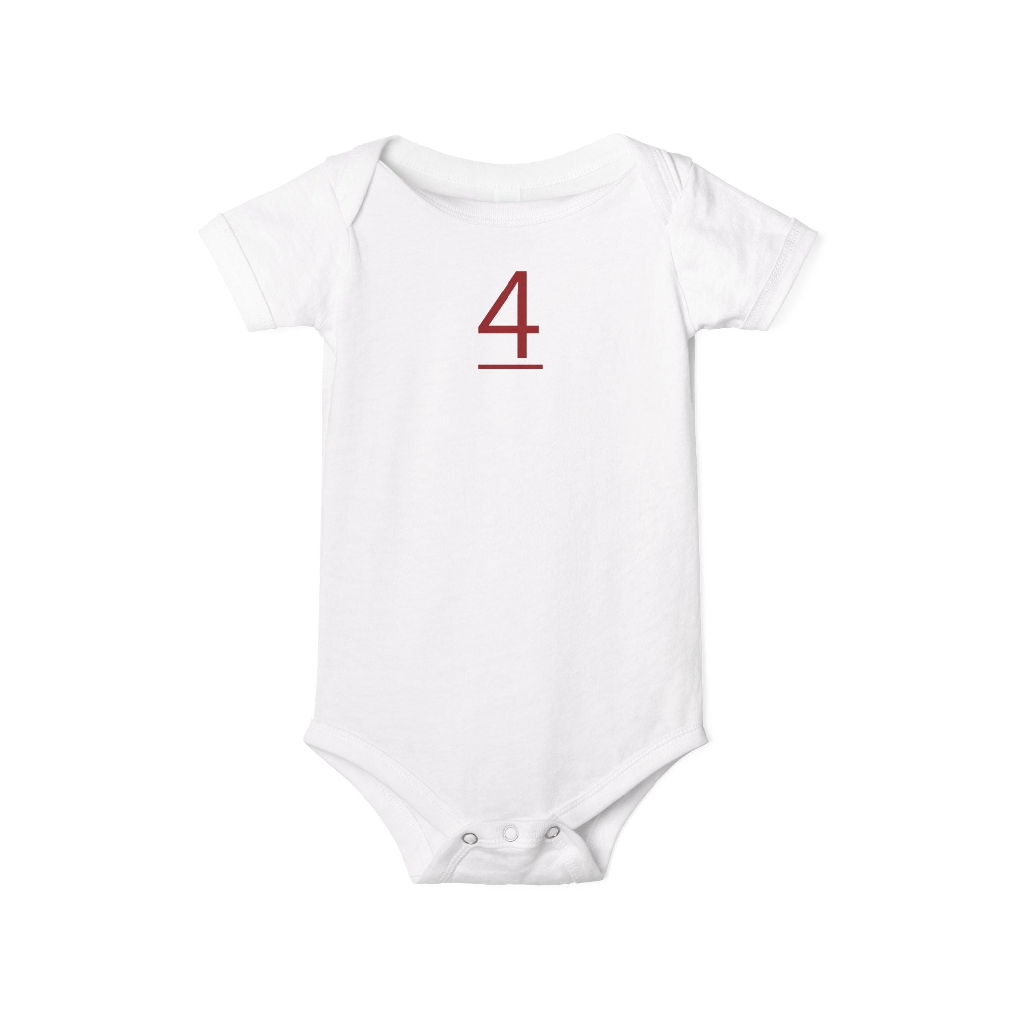 4th  Lil' Teammates: Team Onesie Infant - Daughter  / Girl's
