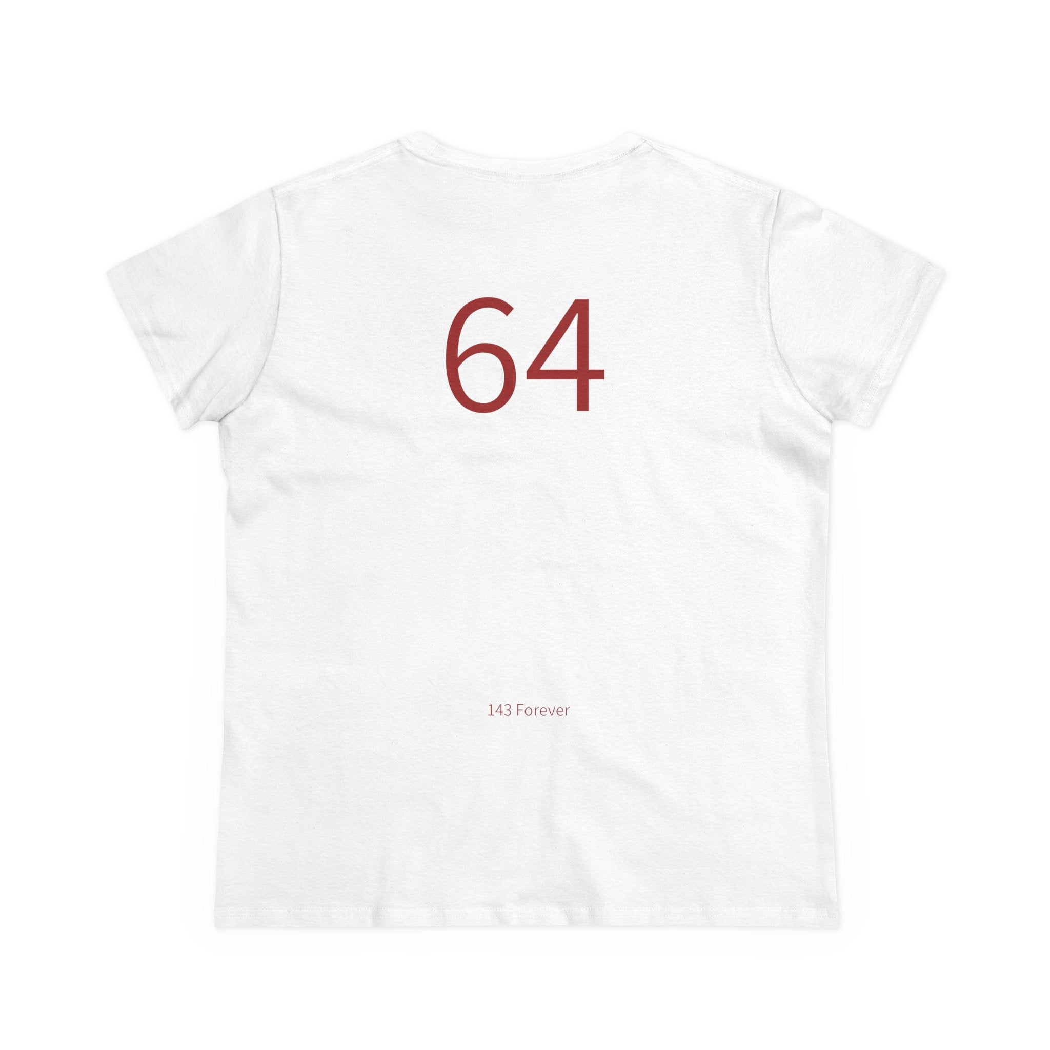 64th  Happy Anniversary: Team Shirt Short - Wife / Women's