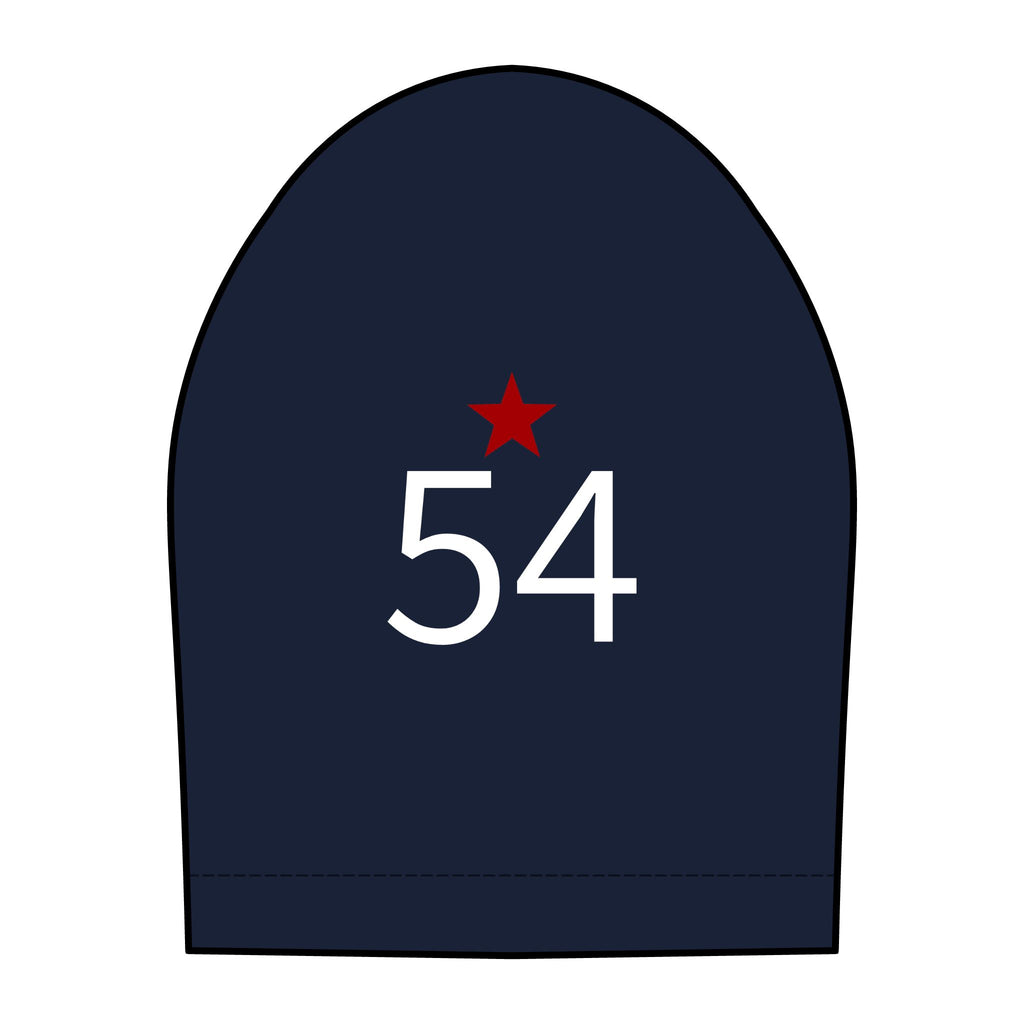 54*  I Miss You: Team polo Shirt - Blue Ribbon - Widow / Women's