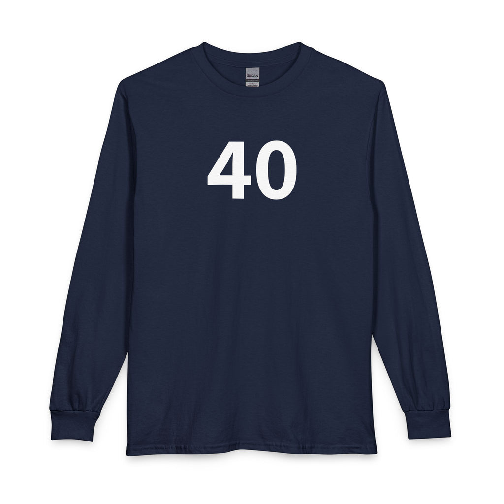 40TH  Happy Anniversary:  Team Shirt Long - Husband / Men's