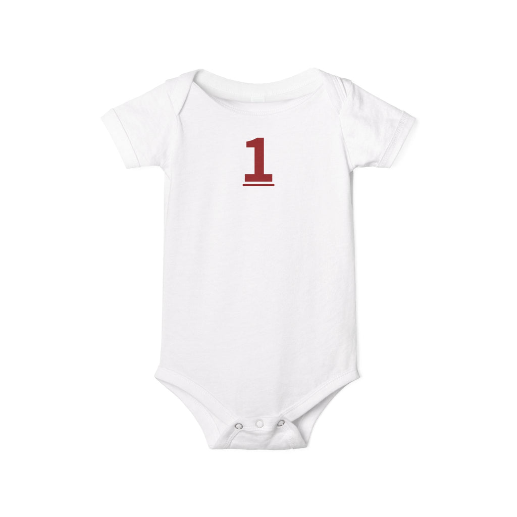 1ST  Lil' Teammates: Team Onesie Infant - Son / Boy's