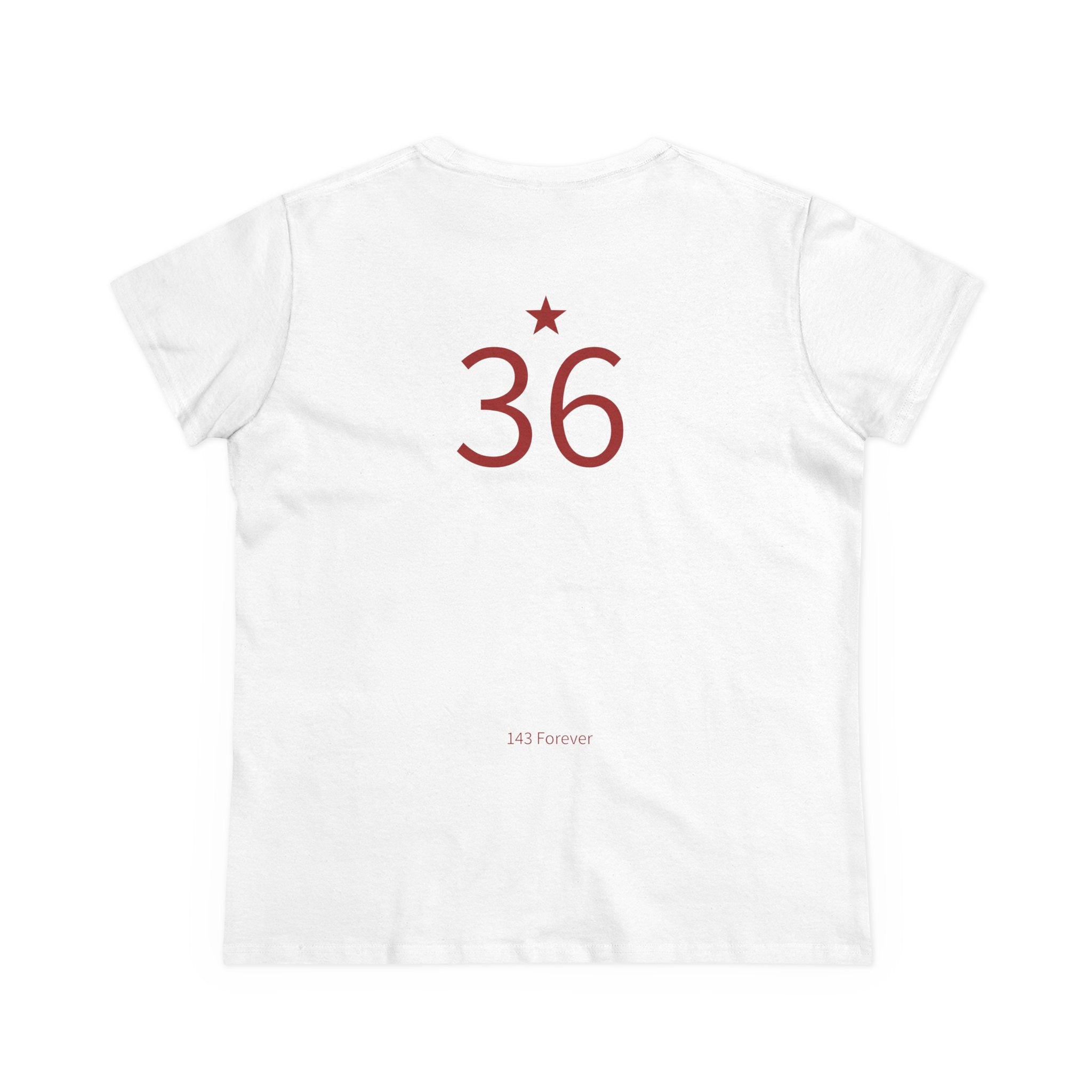 36*  I Miss You: Team Shirt Short - Widow / Women's