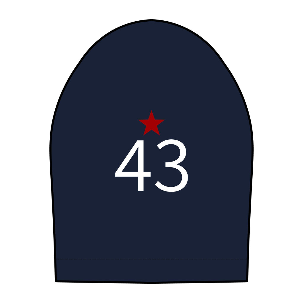 43*  I Miss You: Team polo Shirt - Blue Ribbon - Widow / Women's