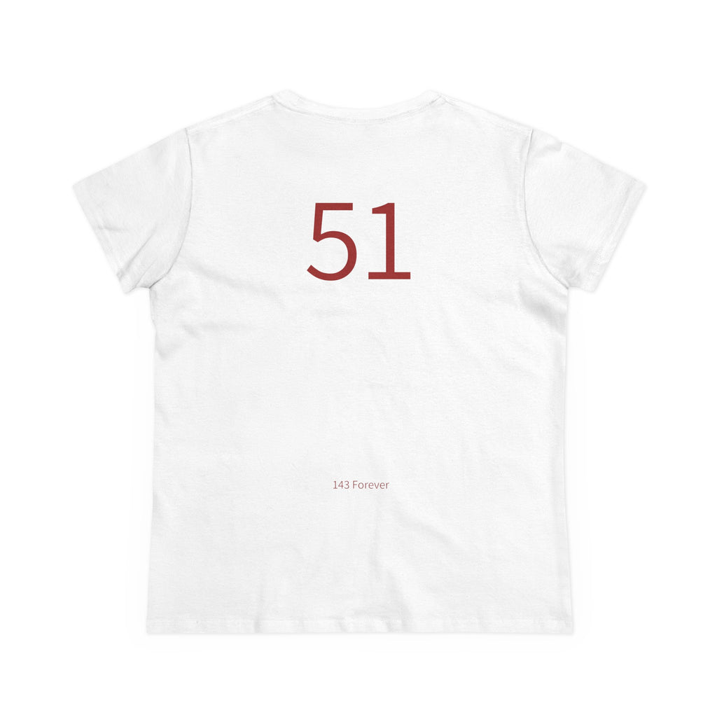 51st  Happy Anniversary: Team Shirt Short - Wife / Women's