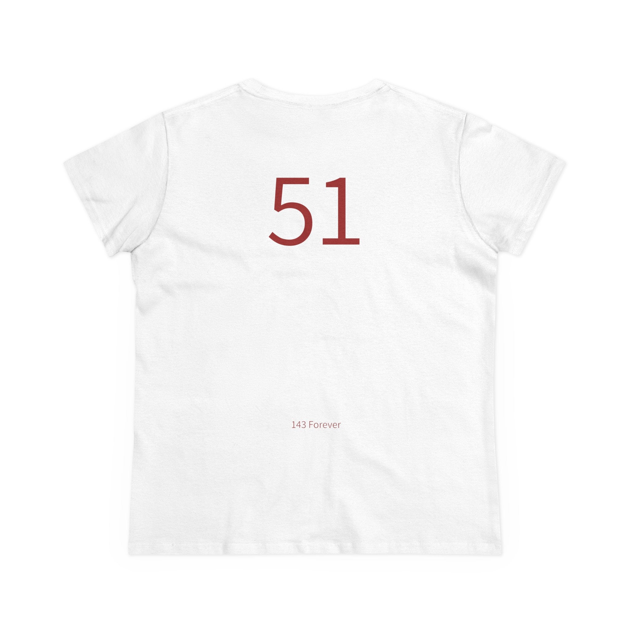51st  Happy Anniversary: Team Shirt Short - Wife / Women's