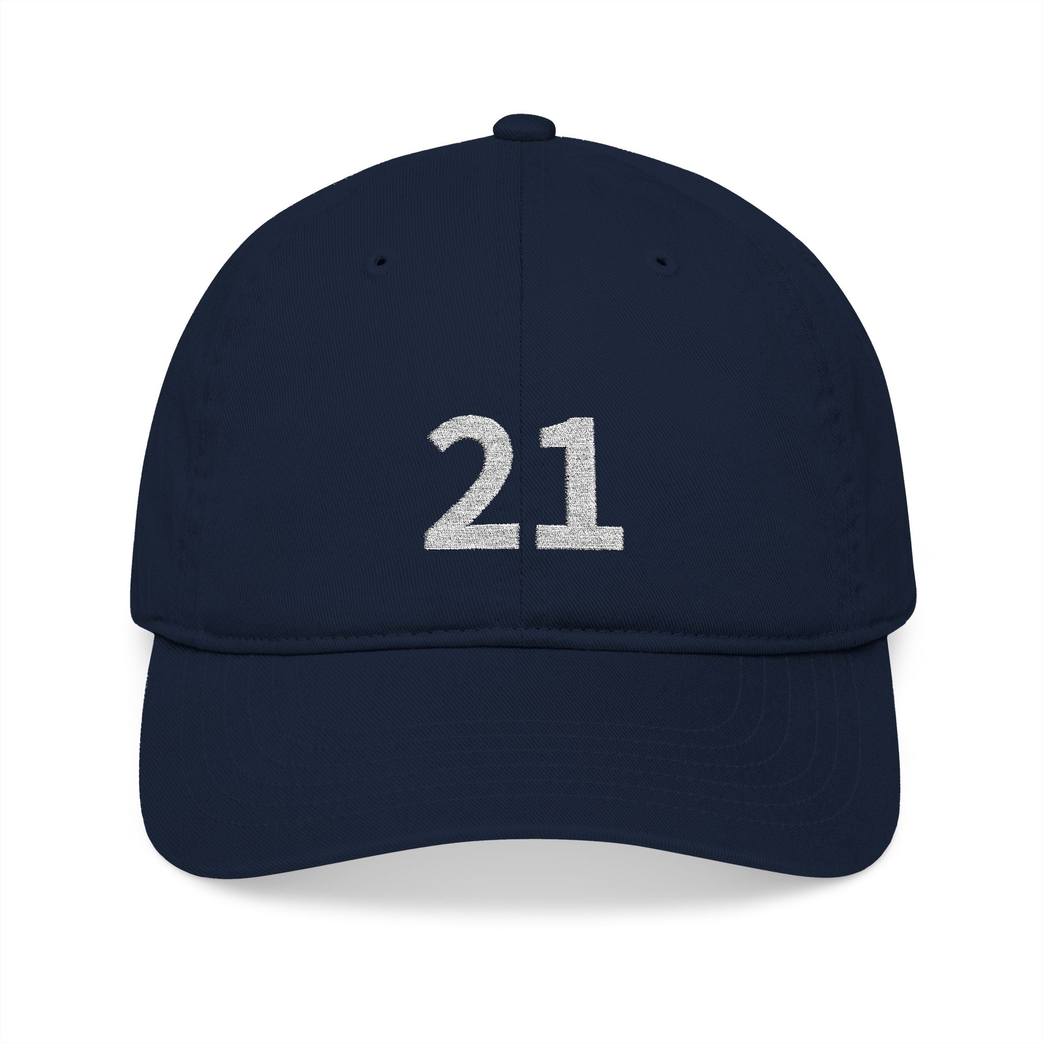 21ST  Happy Anniversary: Team Hat - Blue Ribbon - Husband / Men's