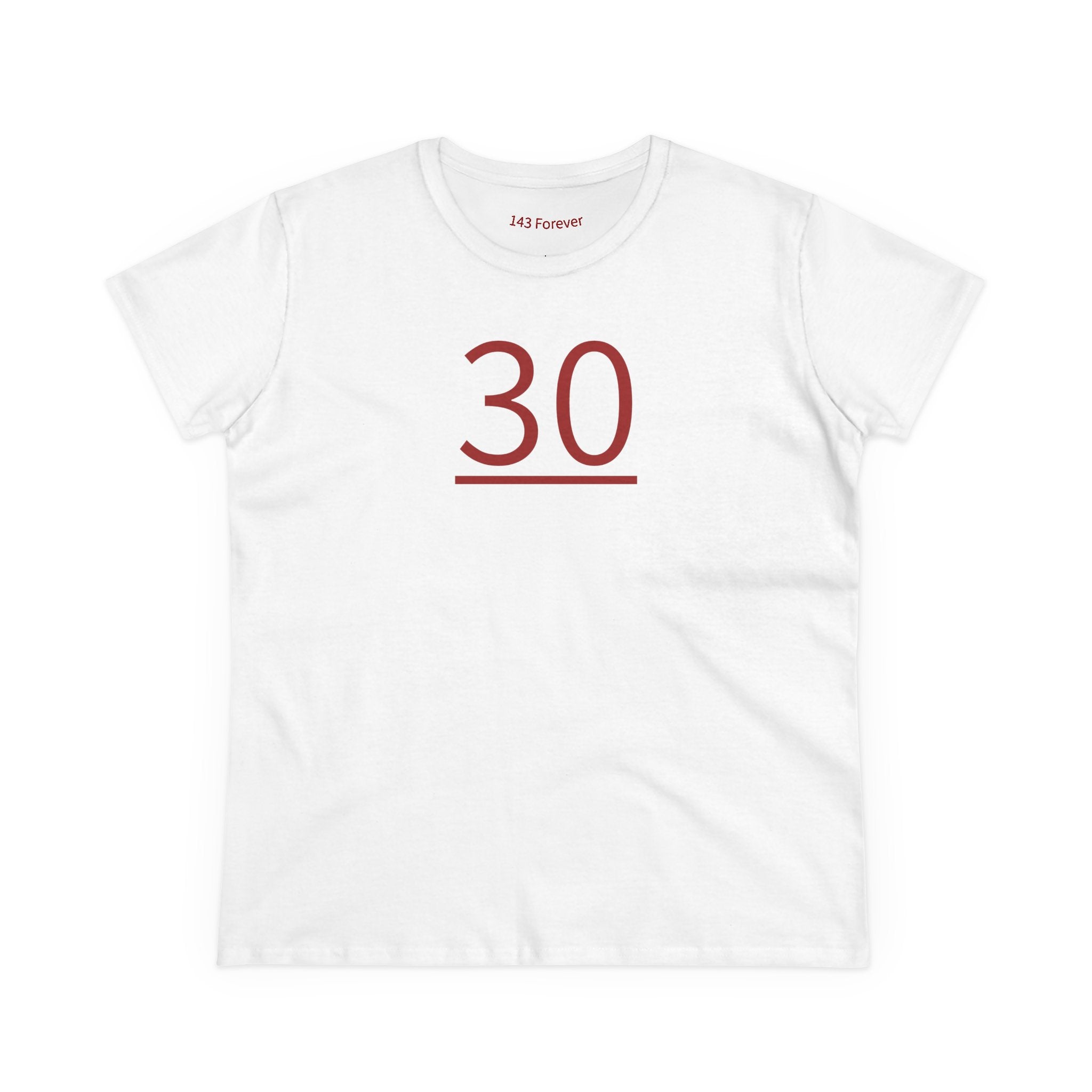 30th Teammates: Team Shirt Short - Daughter / Women's