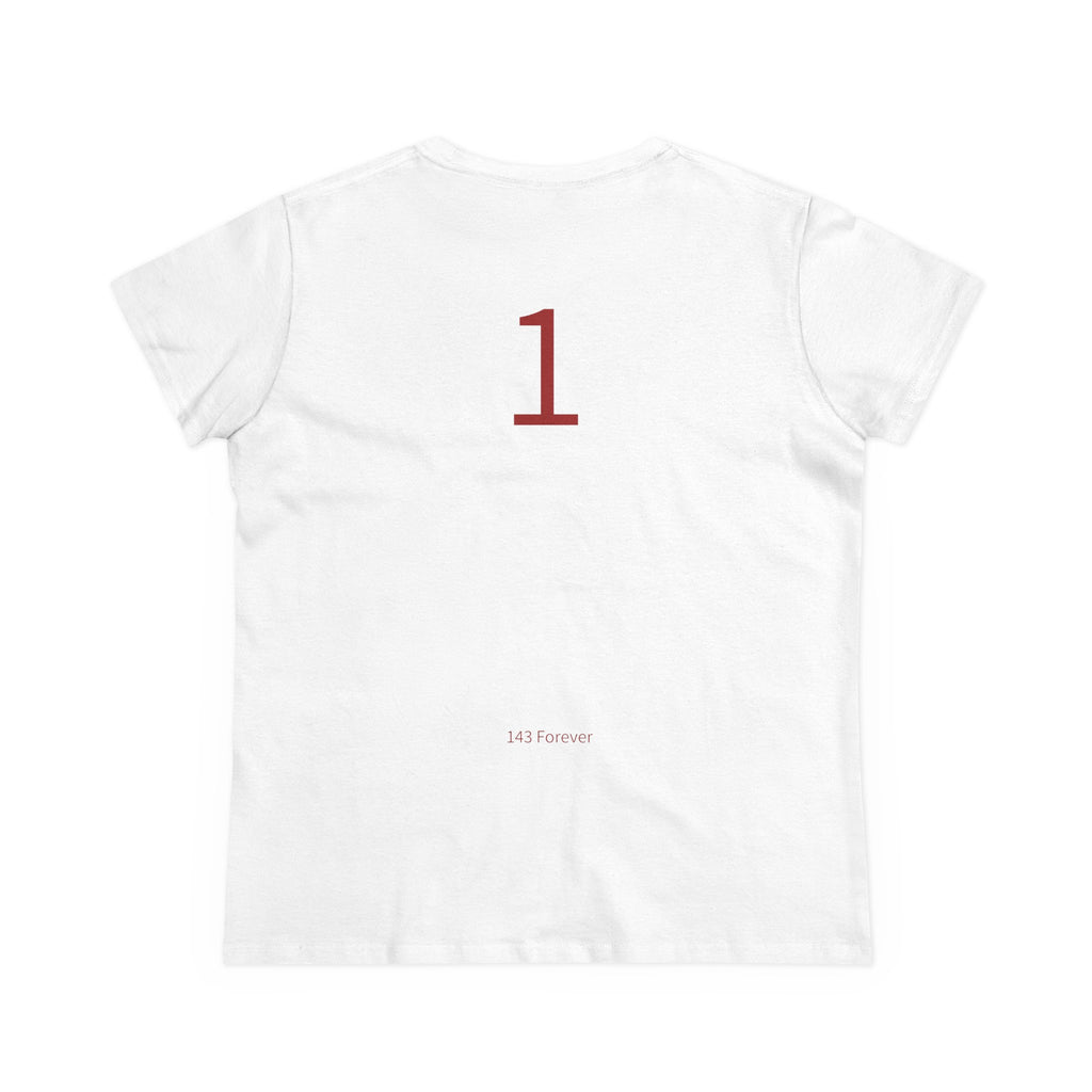 1st  Happy Anniversary: Team Shirt Short - Wife / Women's