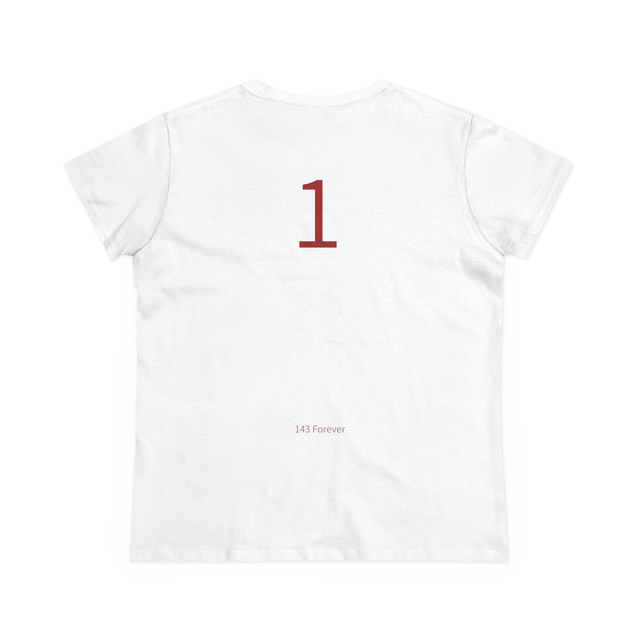 1st  Happy Anniversary: Team Shirt Short - Wife / Women's