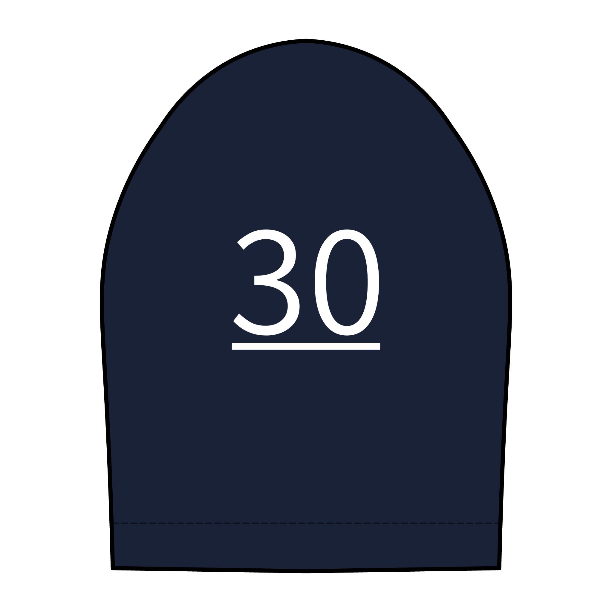30th  Teammate: Team polo Shirt - Blue Ribbon - Daughter / Women's