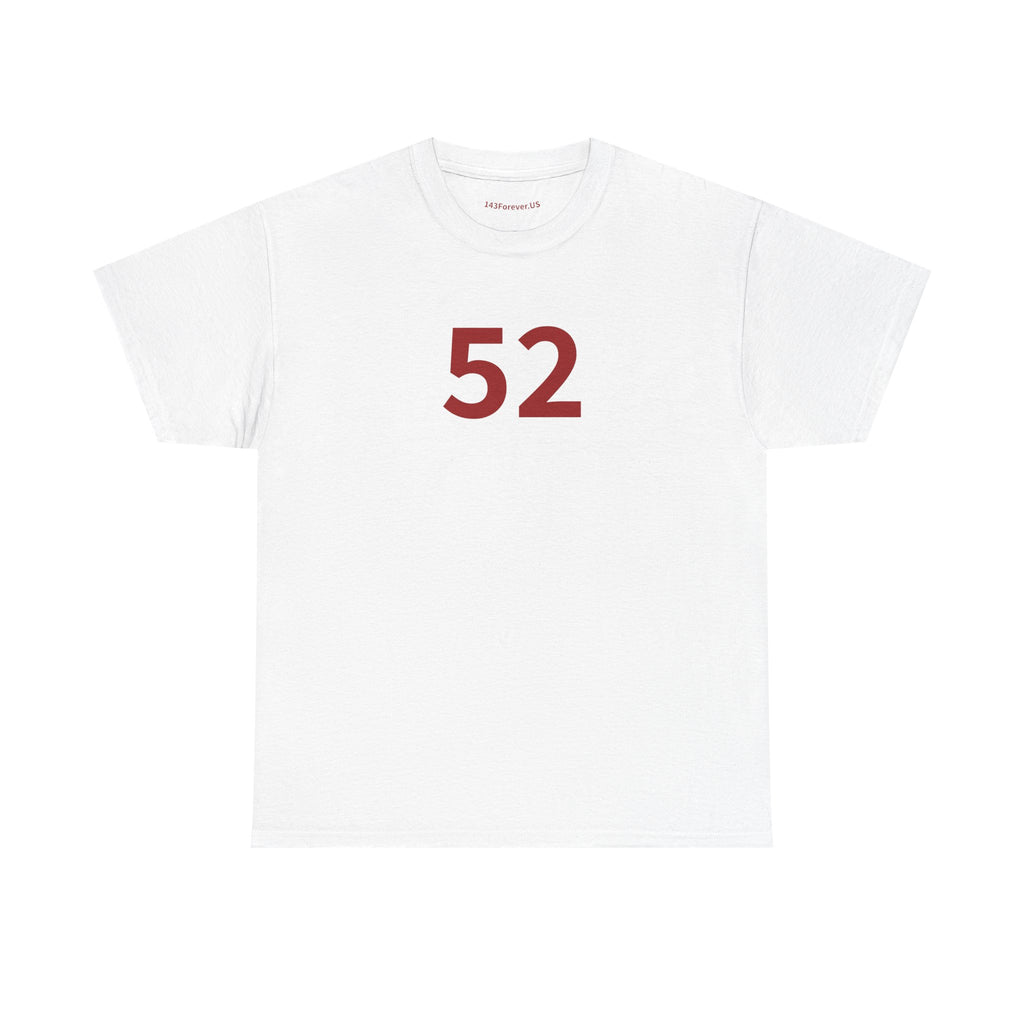 52ND  Happy Anniversary: Team Shirt Short - Husband / Men's