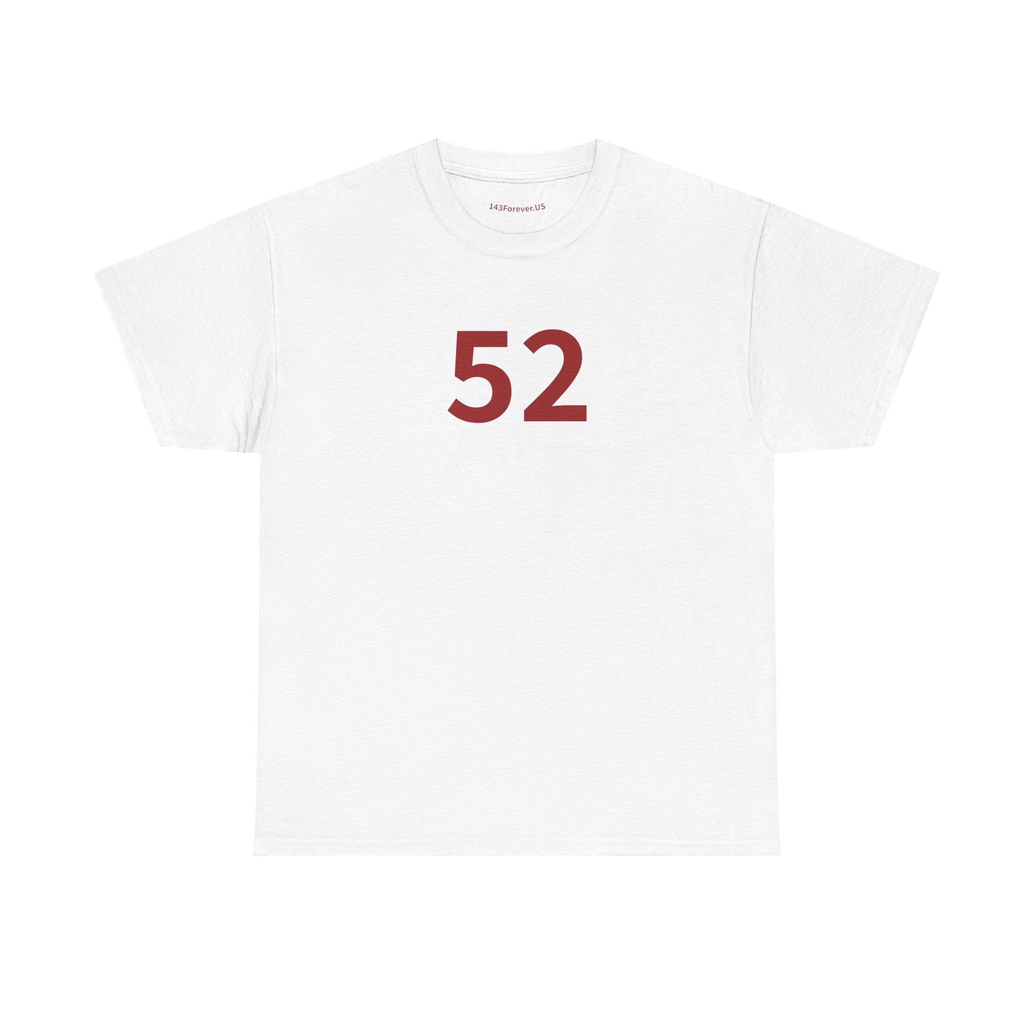 52ND  Happy Anniversary: Team Shirt Short - Husband / Men's