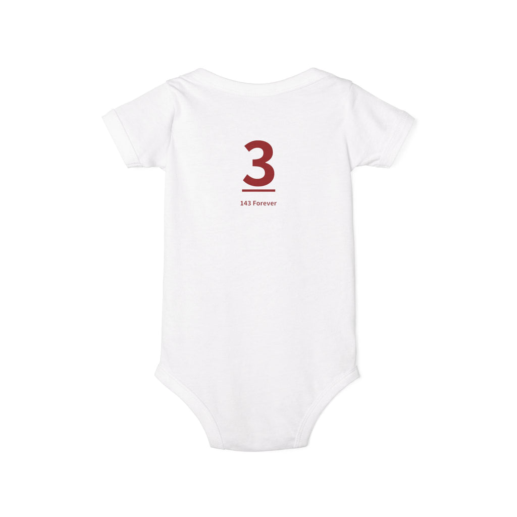 3RD  Lil' Teammates: Team Onesie Infant - Son / Boy's