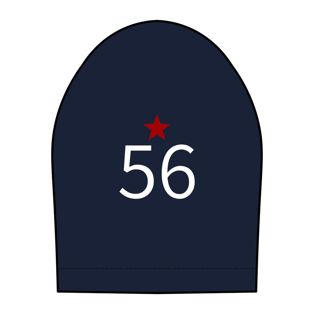 56*  I Miss You: Team polo Shirt - Blue Ribbon - Widow / Women's