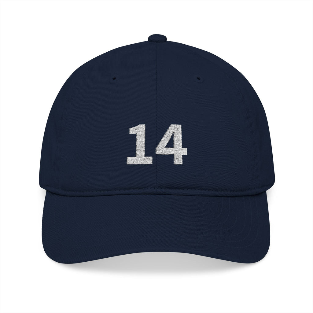 14TH  Happy Anniversary: Team Hat - Blue Ribbon - Husband / Men's