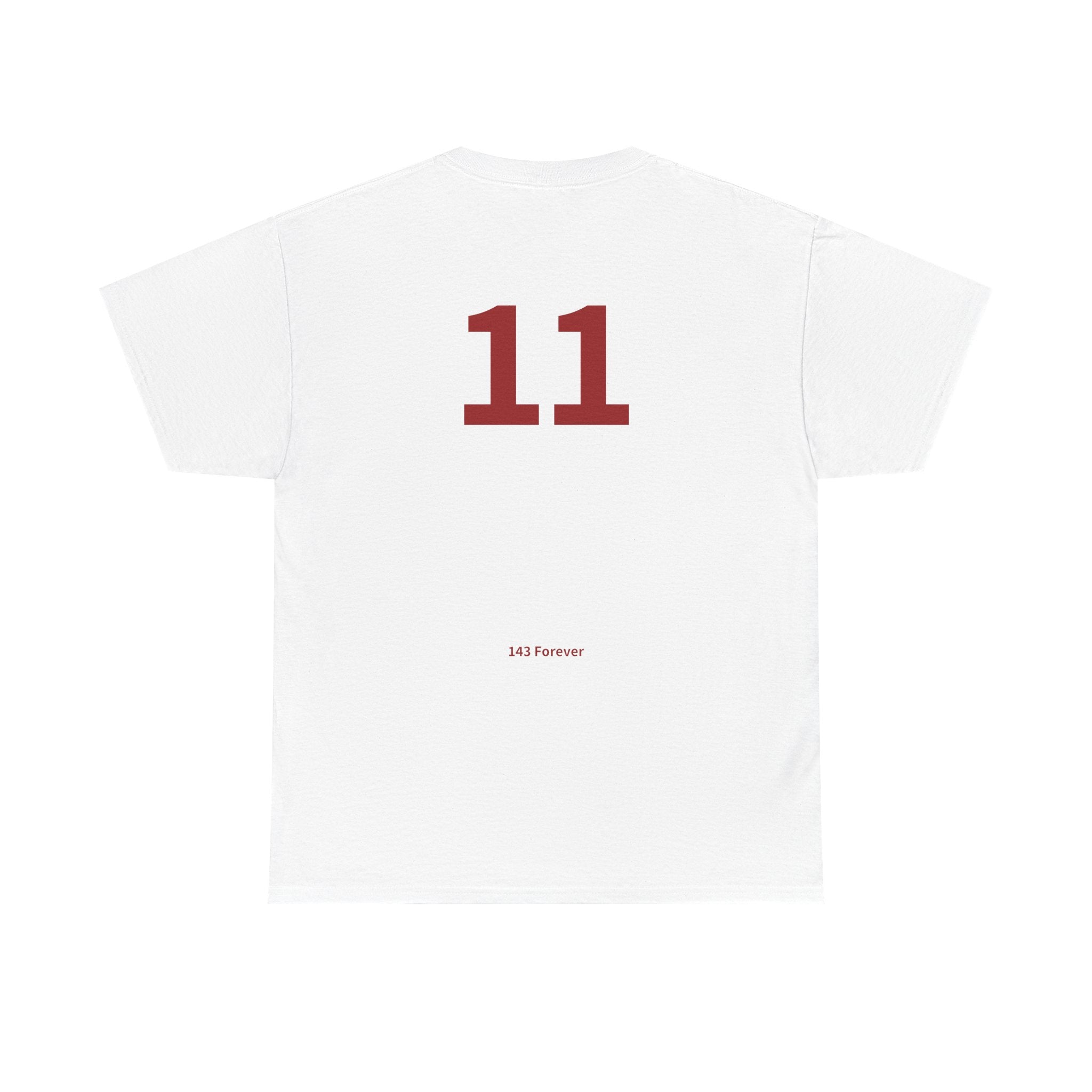 11TH Happy Anniversary: Team Shirt Short - Husband / Men's