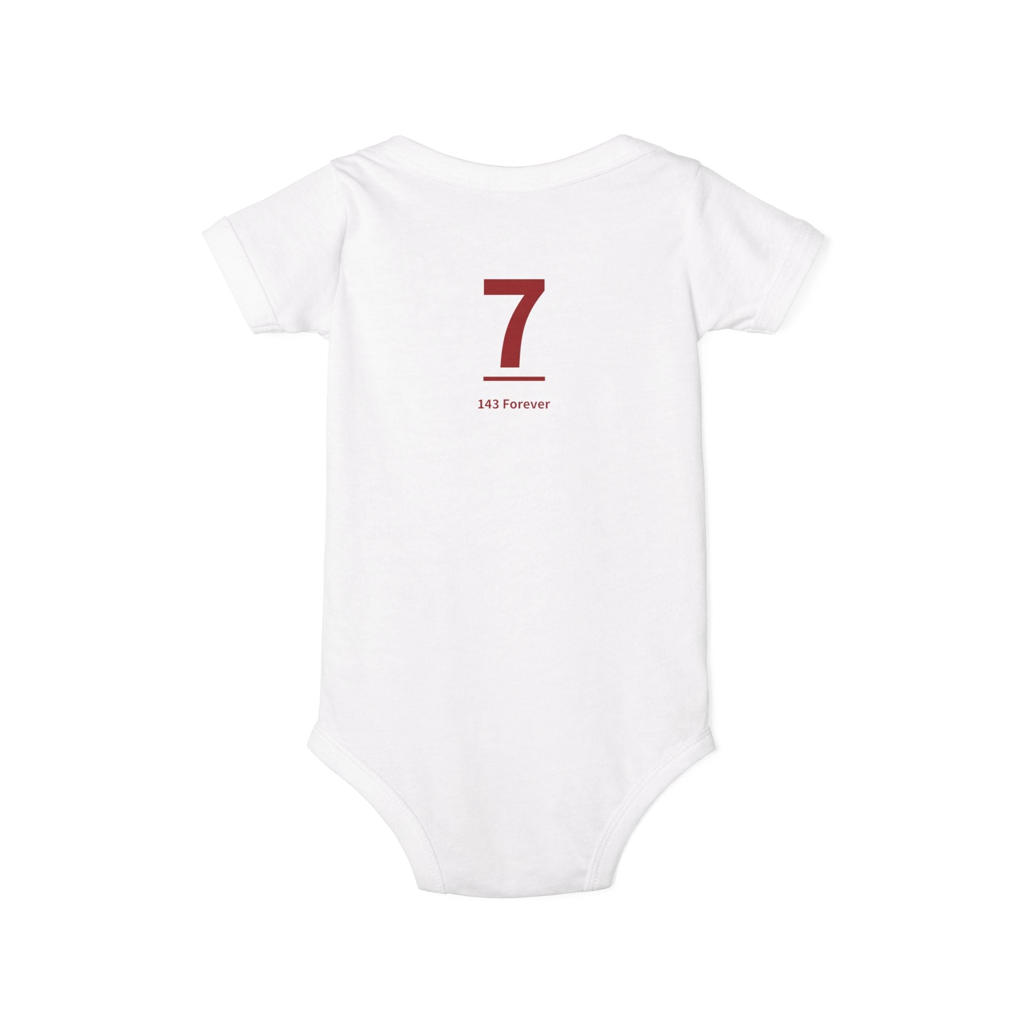 7TH  Lil' Teammates: Team Onesie Infant - Son / Boy's
