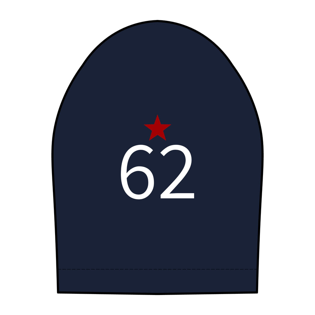 62*  I Miss You: Team polo Shirt - Blue Ribbon - Widow / Women's