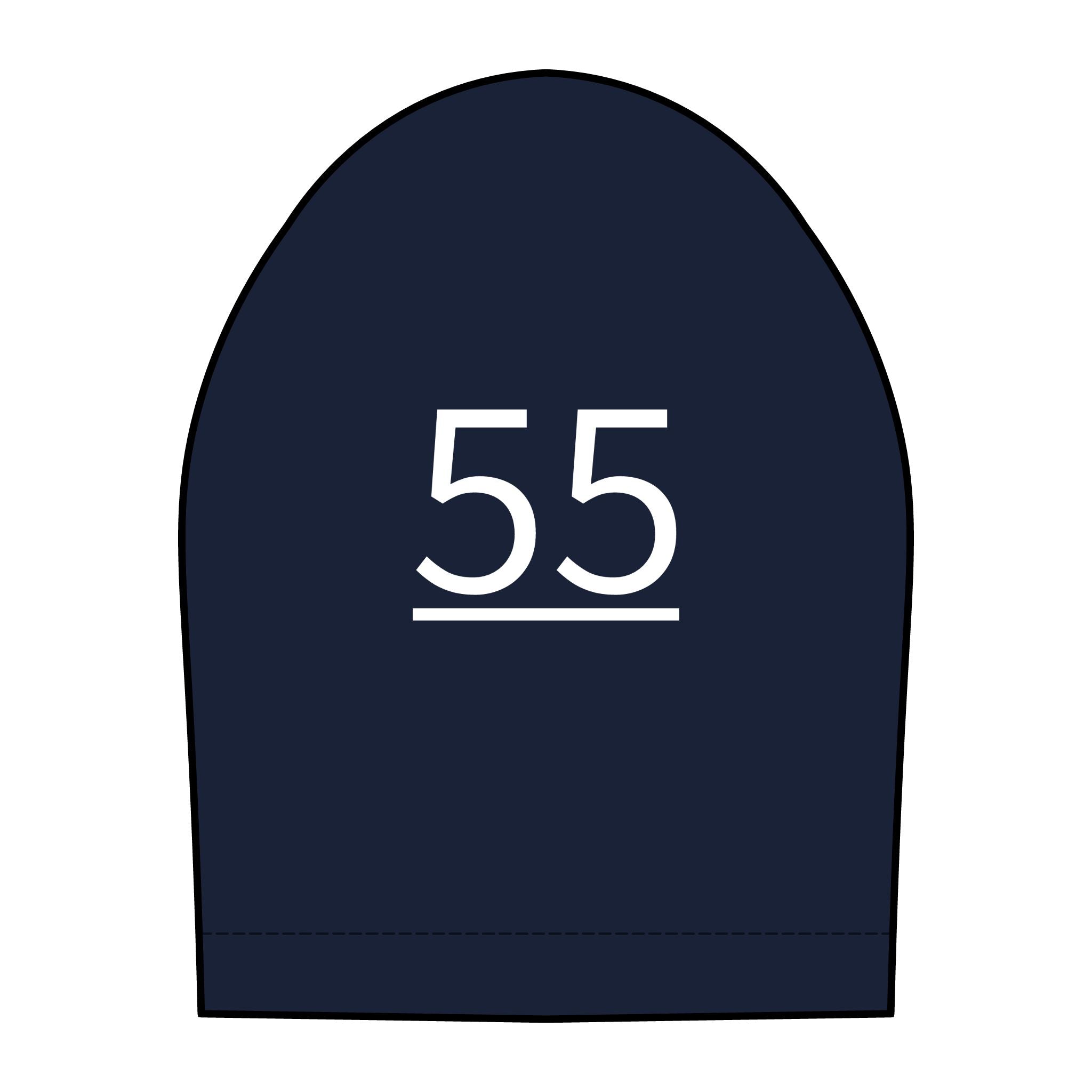 55th  Teammate: Team polo Shirt - Blue Ribbon - Daughter / Women's