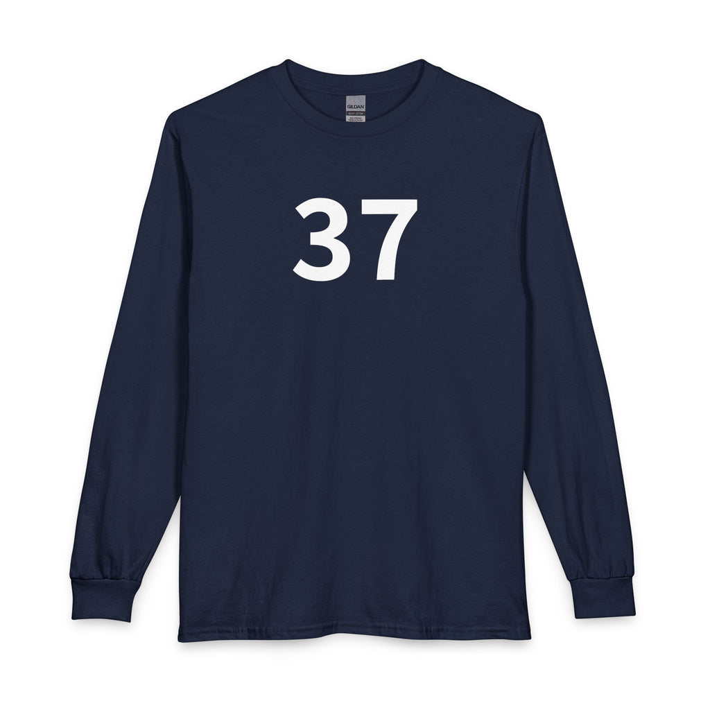 37TH  Happy Anniversary:  Team Shirt Long - Husband / Men's