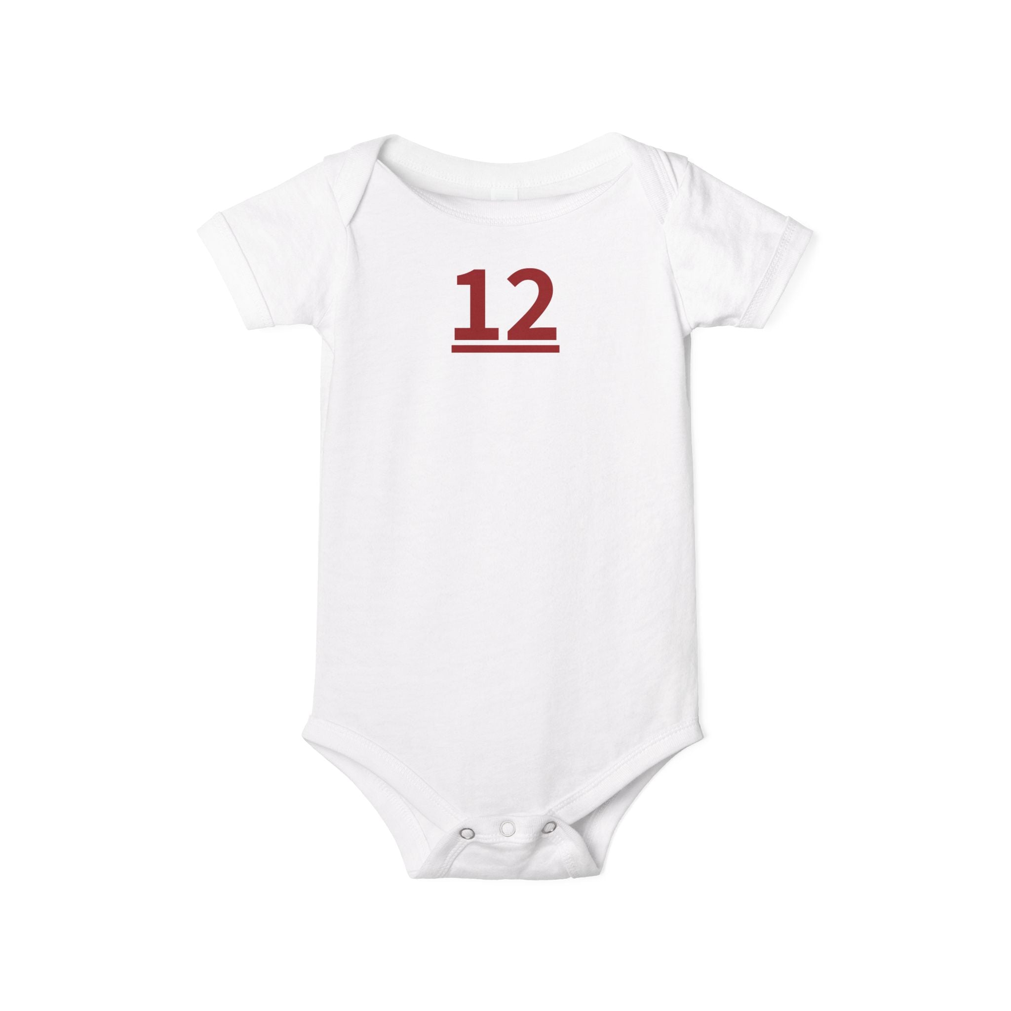12TH  Lil' Teammates: Team Onesie Infant - Son / Boy's
