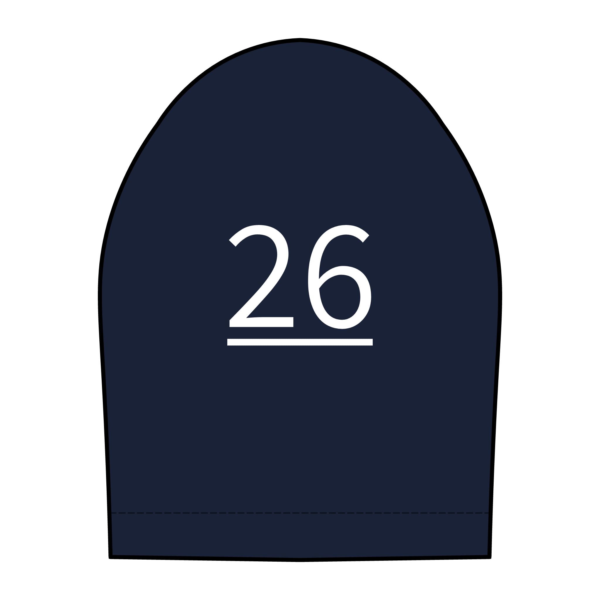 26th  Teammate: Team polo Shirt - Blue Ribbon - Daughter / Women's