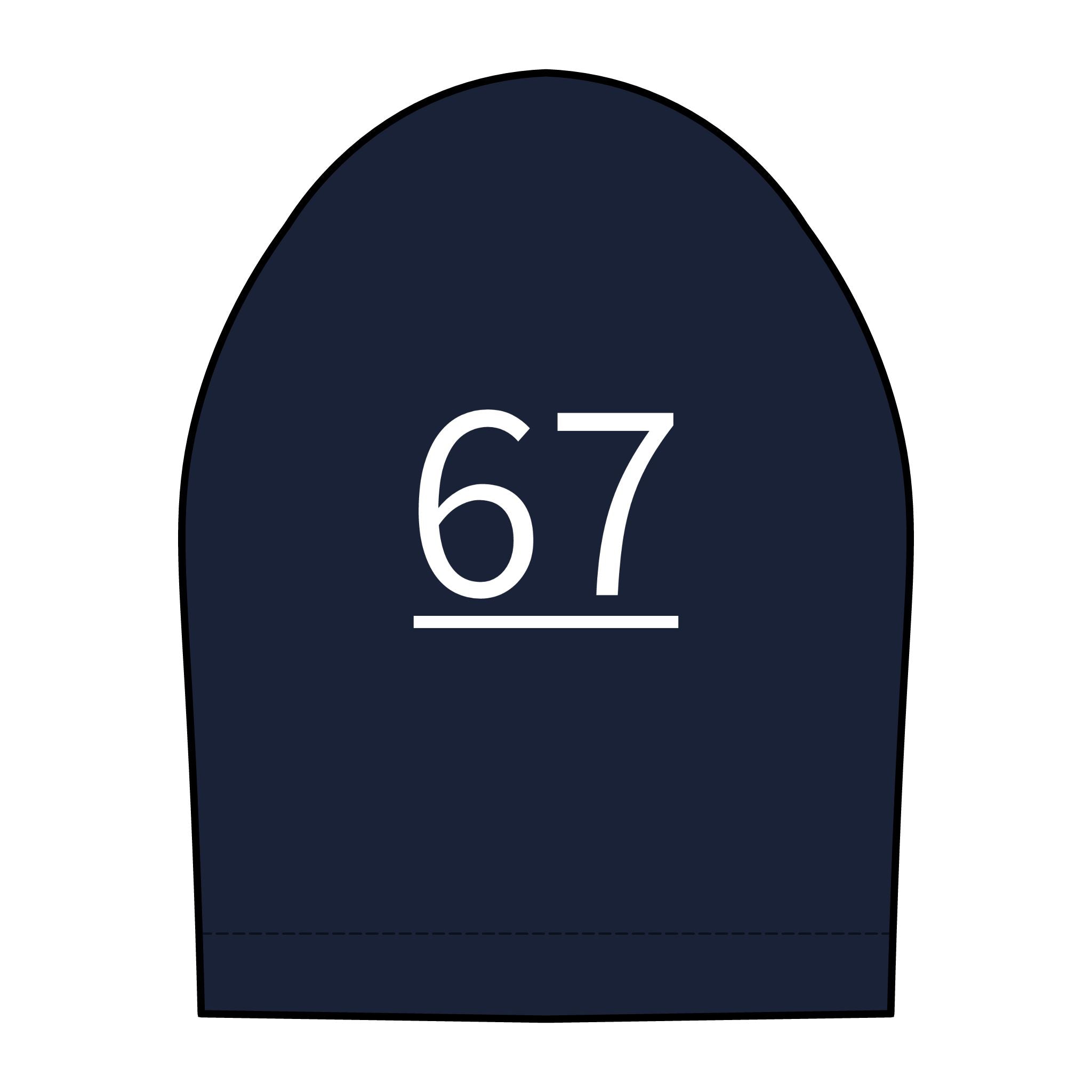 67th  Teammate: Team polo Shirt - Blue Ribbon - Daughter / Women's
